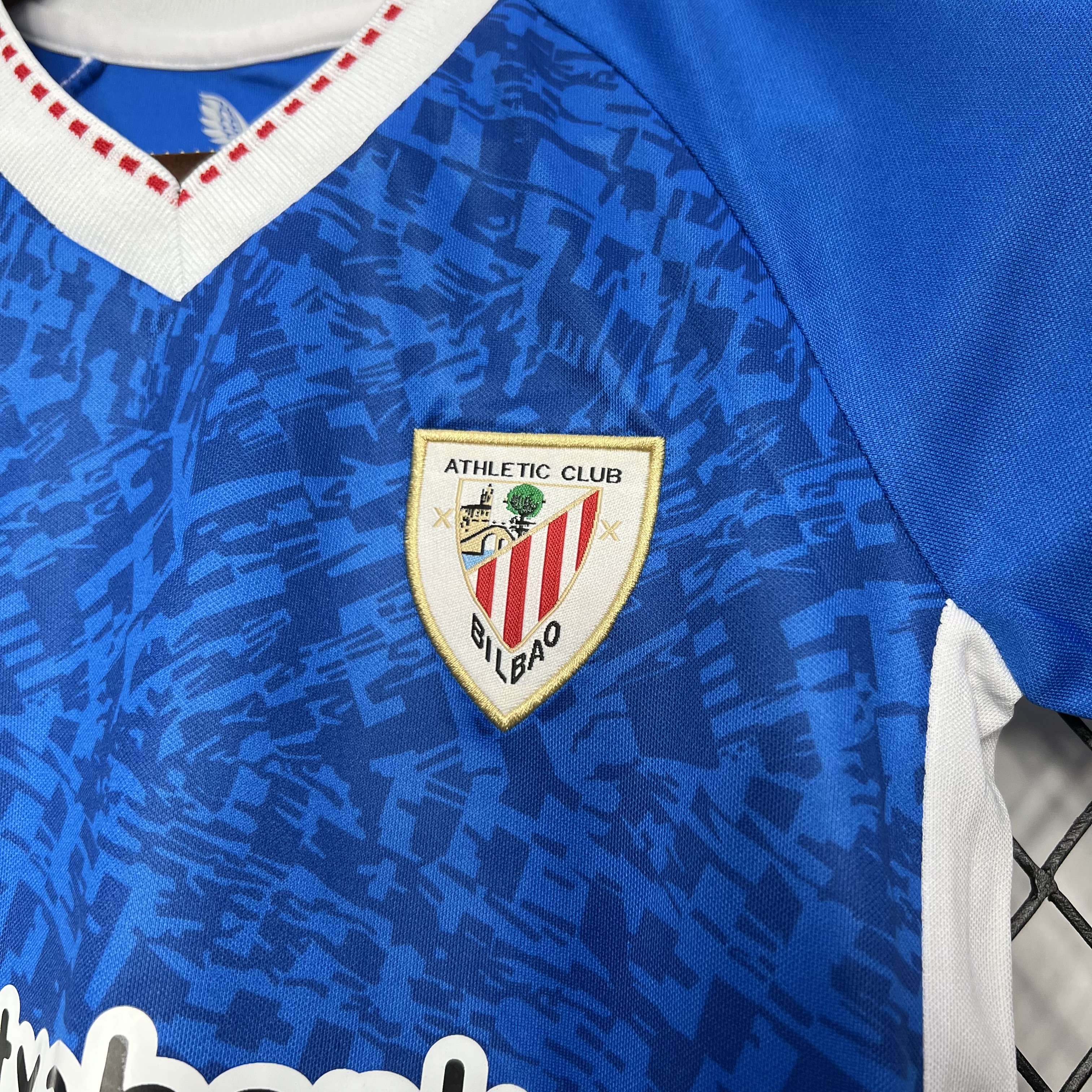 Athletic Bilbao 24-25 Away Kids Kit - UnitedFutballJersey