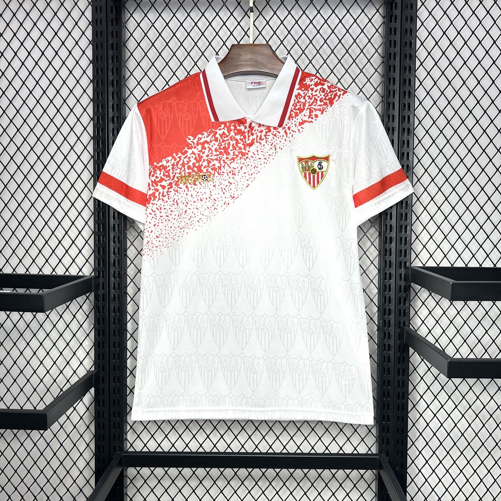 Retro Sevilla FC 1993-94 Home Jersey - UnitedFutballJersey
