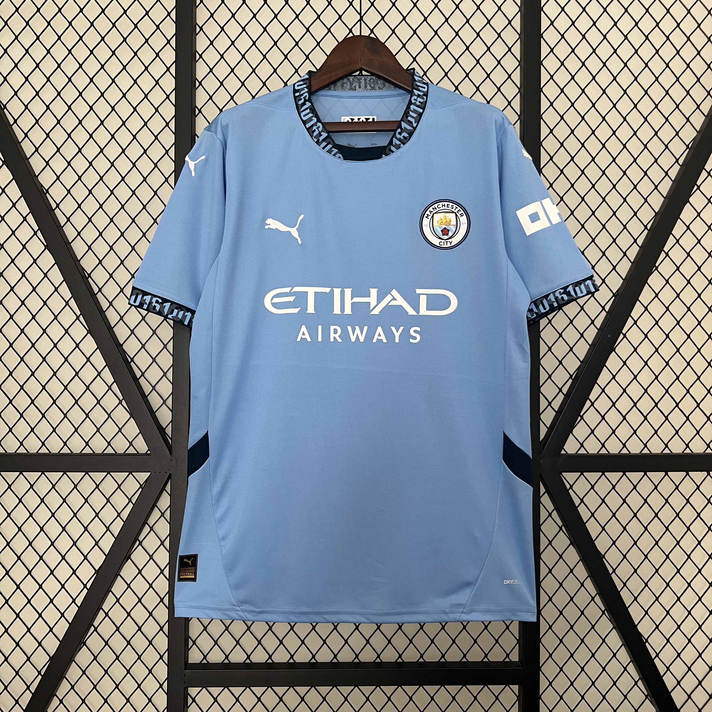 Manchester City 24-25 Home Stadium Jersey - Fans Version - UnitedFutballJersey