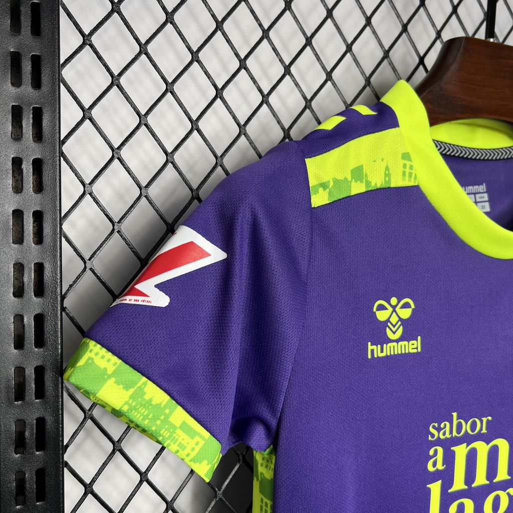 Malaga 24-25 Away Kids Kit - UnitedFutballJersey
