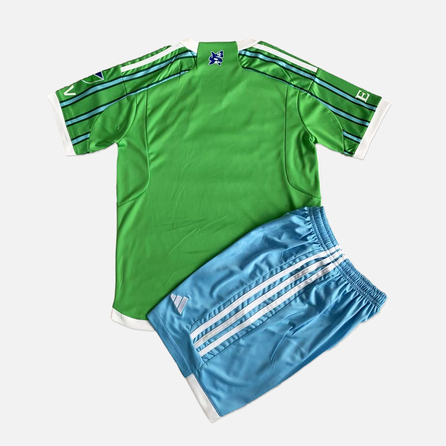 Seattle Sounders 2024 Home Stadium Kids Kit - UnitedFutballJersey