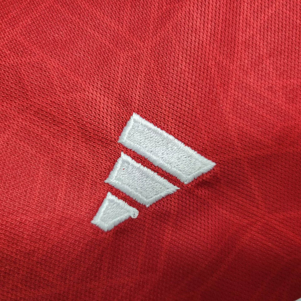 Manchester United 23-24 Home Stadium Long Sleeve Kids Kit - UnitedFutballJersey