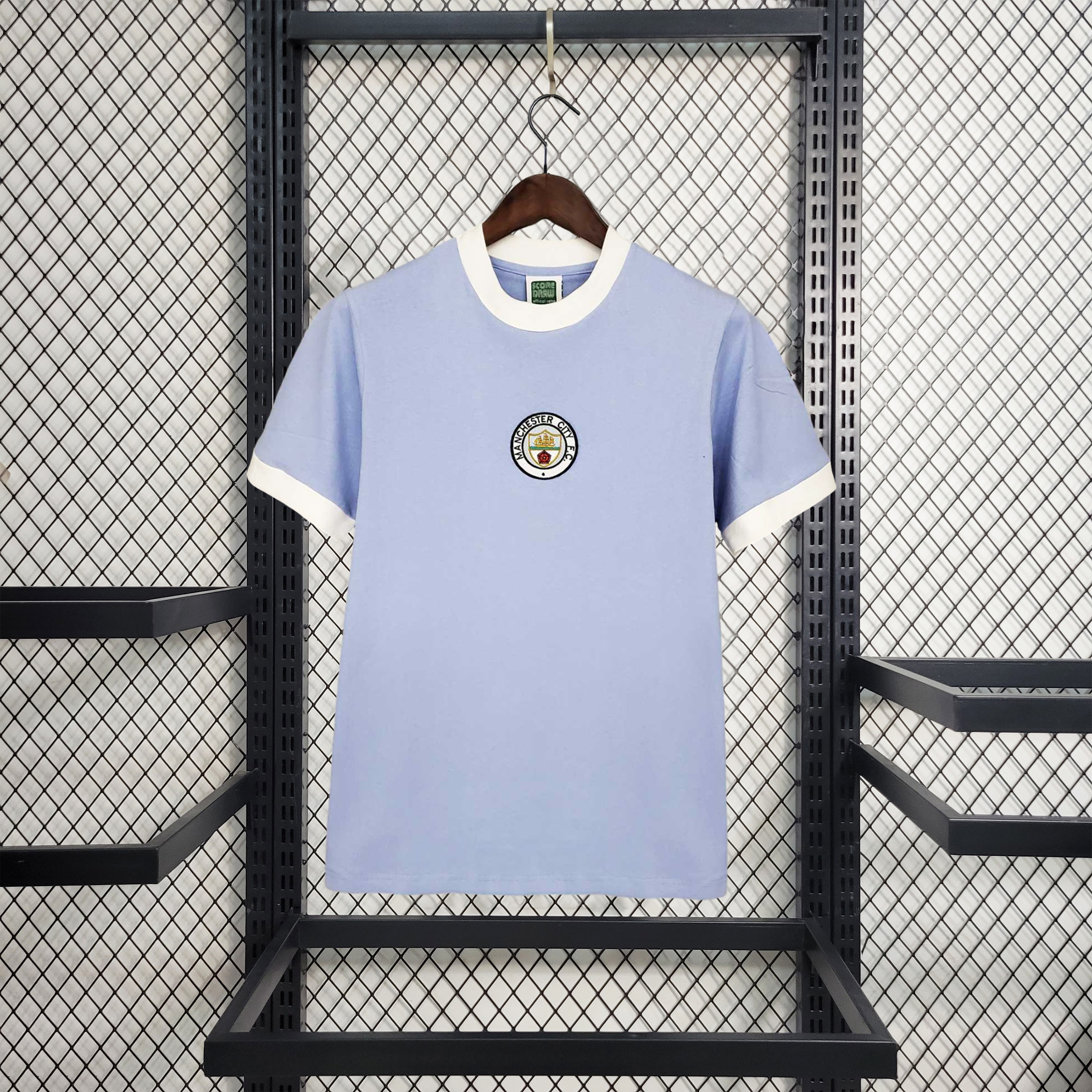 Retro Manchester City 1971-74 Home Jersey - UnitedFutballJersey