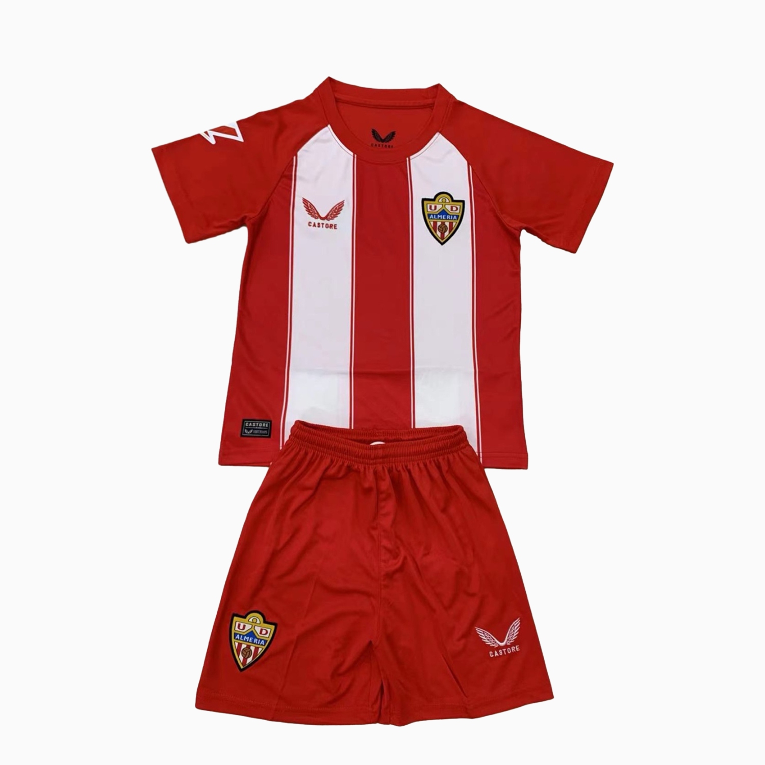 U.D. Almería 24-25 Home Men's Adult Jersey Set - Fans Version - UnitedFutballJersey
