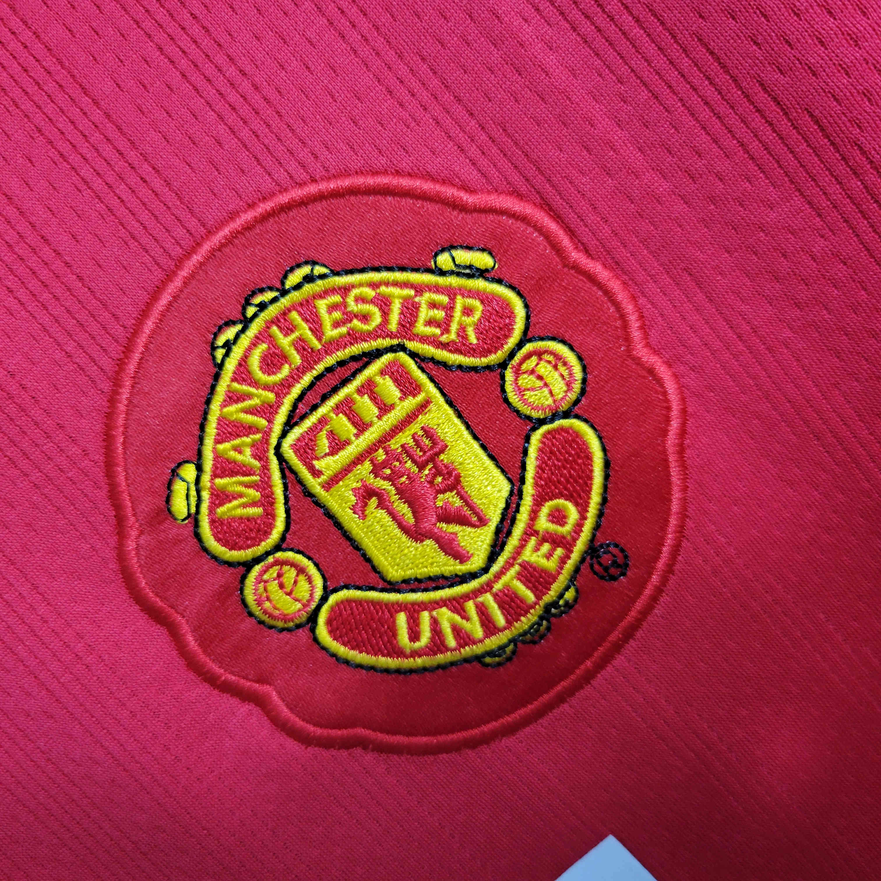Retro Manchester United 07-08 Home Jersey - Champions League Final Version - UnitedFutballJersey