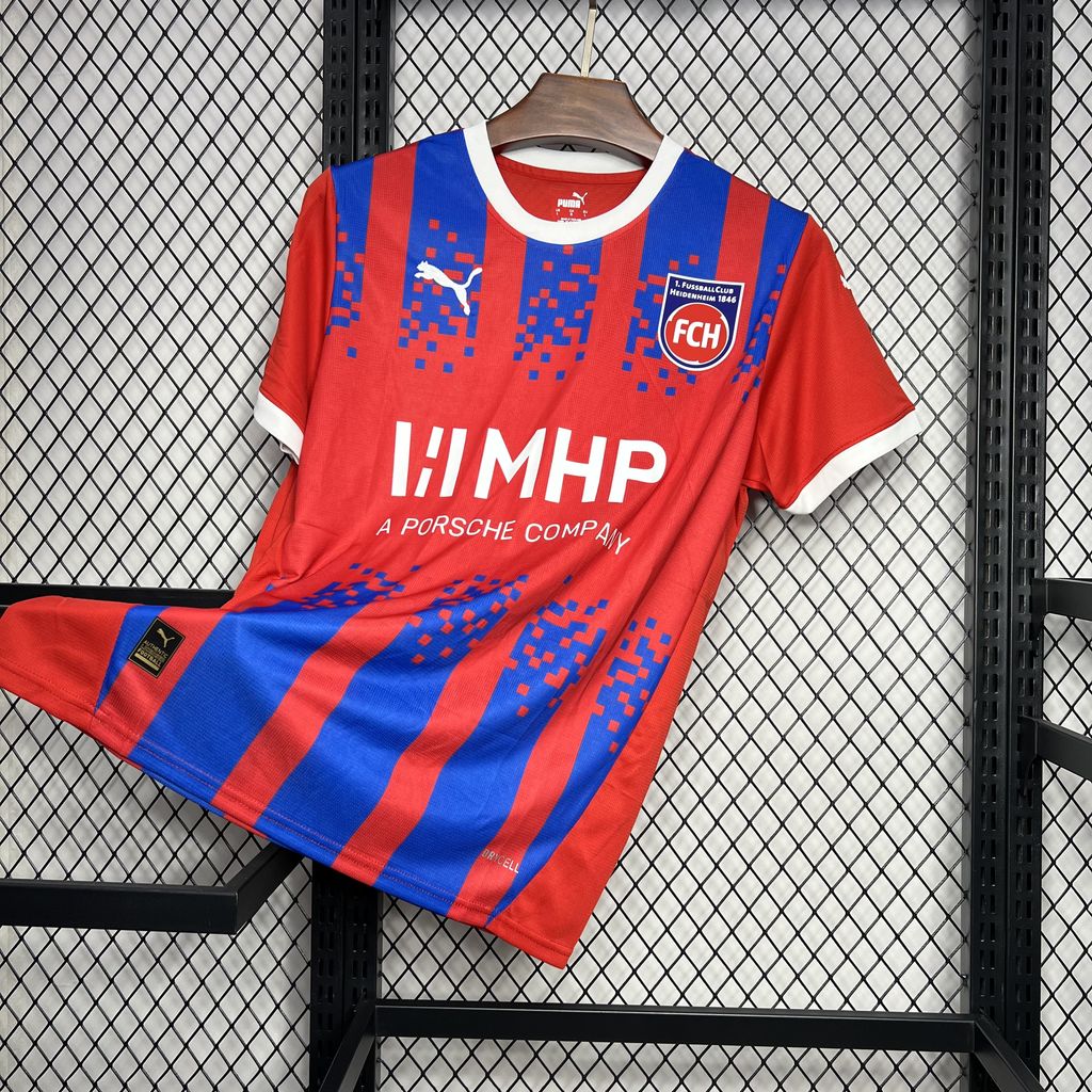 FC Heidenheim 24-25 Home Stadium Jersey - Fans Version - UnitedFutballJersey