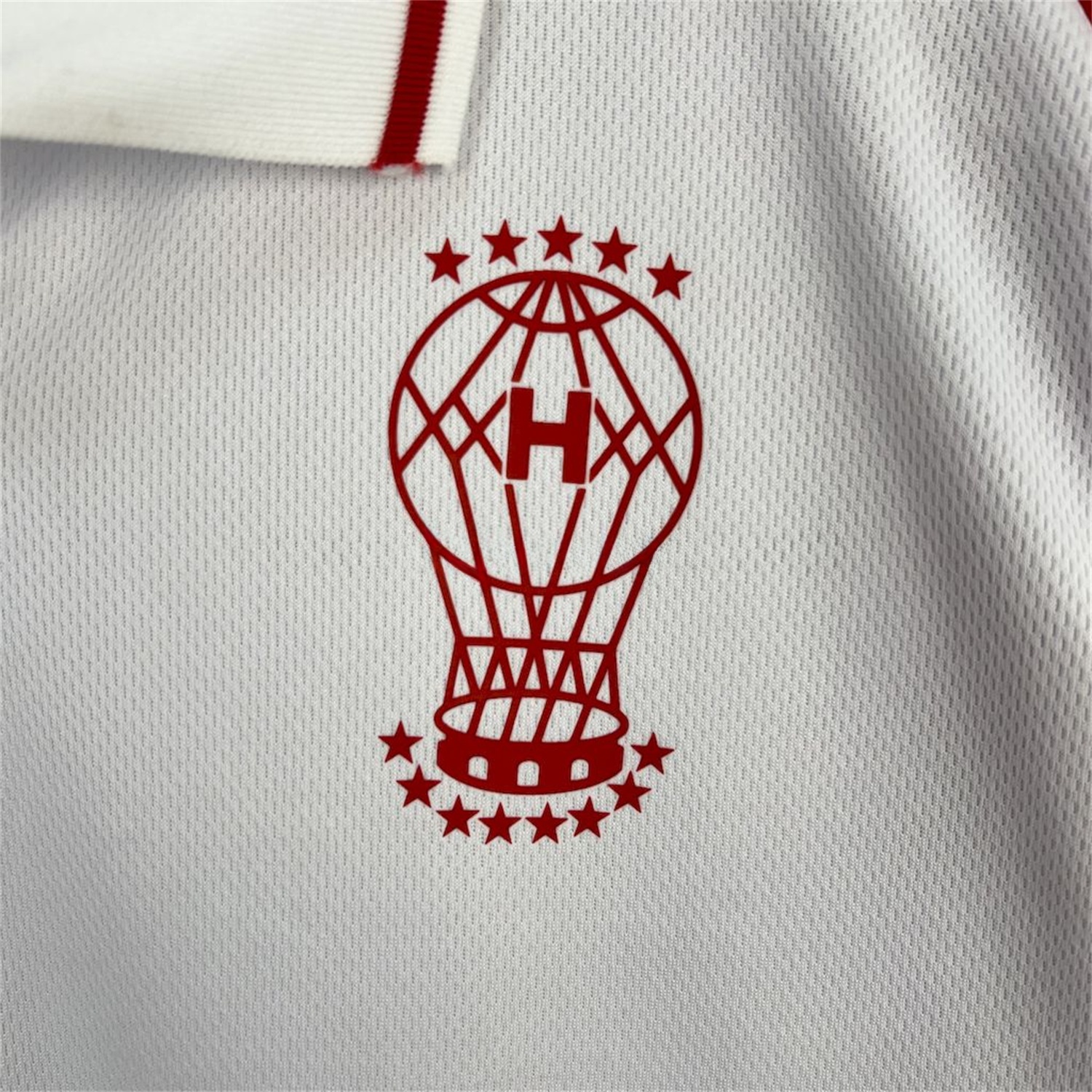 CA Huracán 25-26 Home Unsponsored Jersey - Fans Version - UnitedFutballJersey