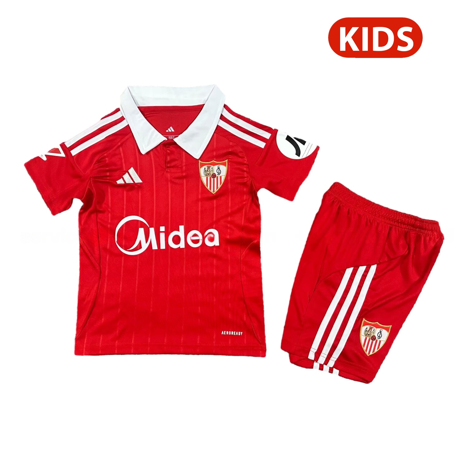 Sevilla 25-26 Away Kids Kit - UnitedFutballJersey
