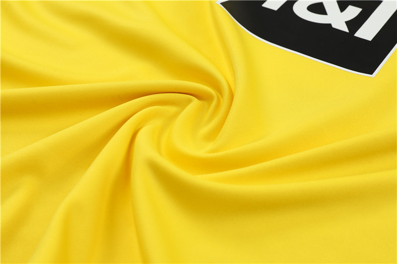 Dortmund 23-24 Kids Long Sleeve Training Set Yellow - UnitedFutballJersey