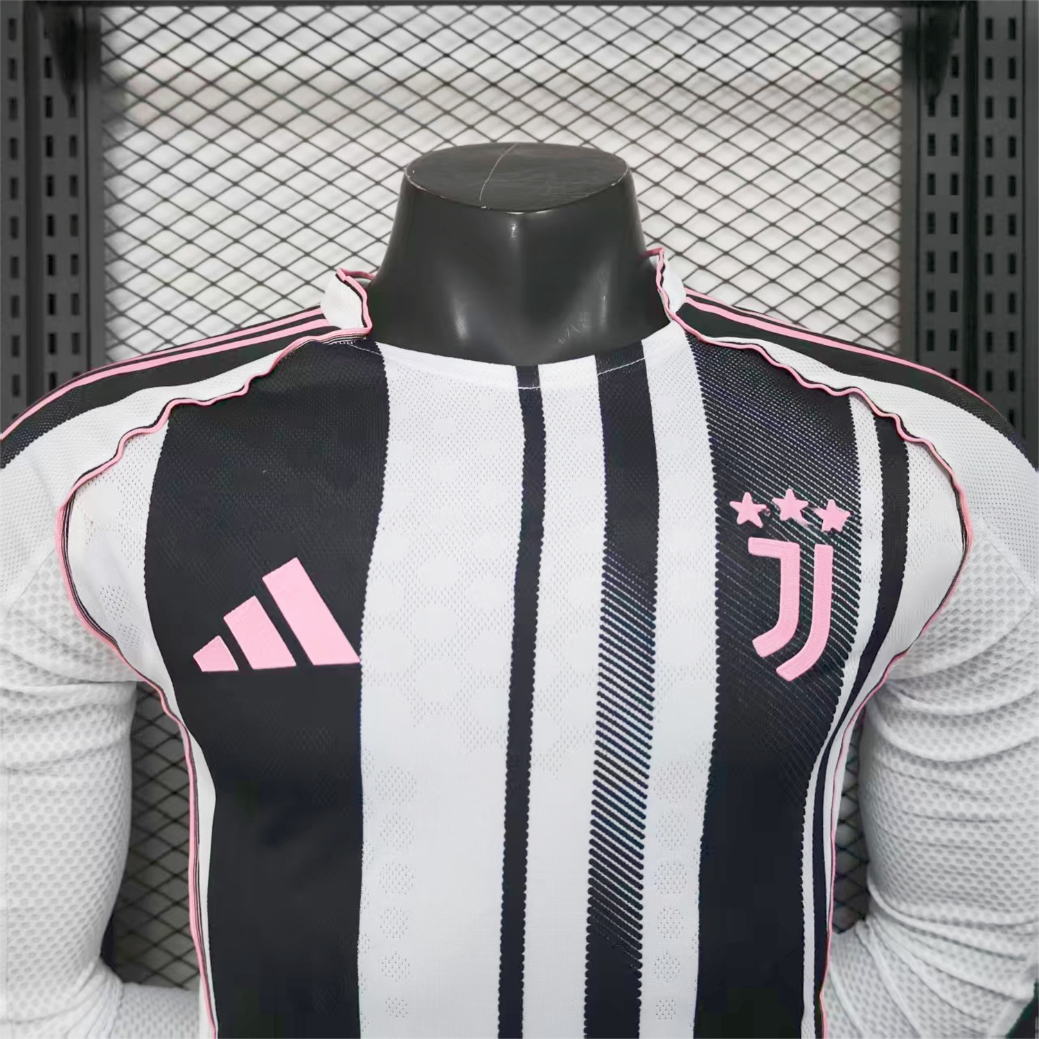 Juventus 25-26 Home Unsponsored Long Sleeves Jersey - Player Version - UnitedFutballJersey