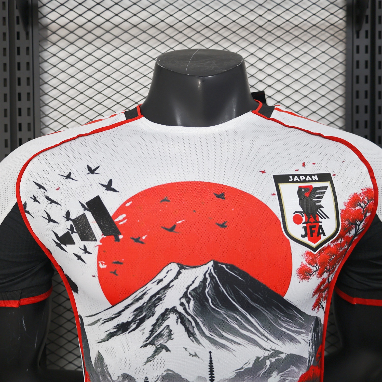 Japan 25-26 Red Maple Mount Fuji Special Edition Jersey - Player Version - UnitedFutballJersey