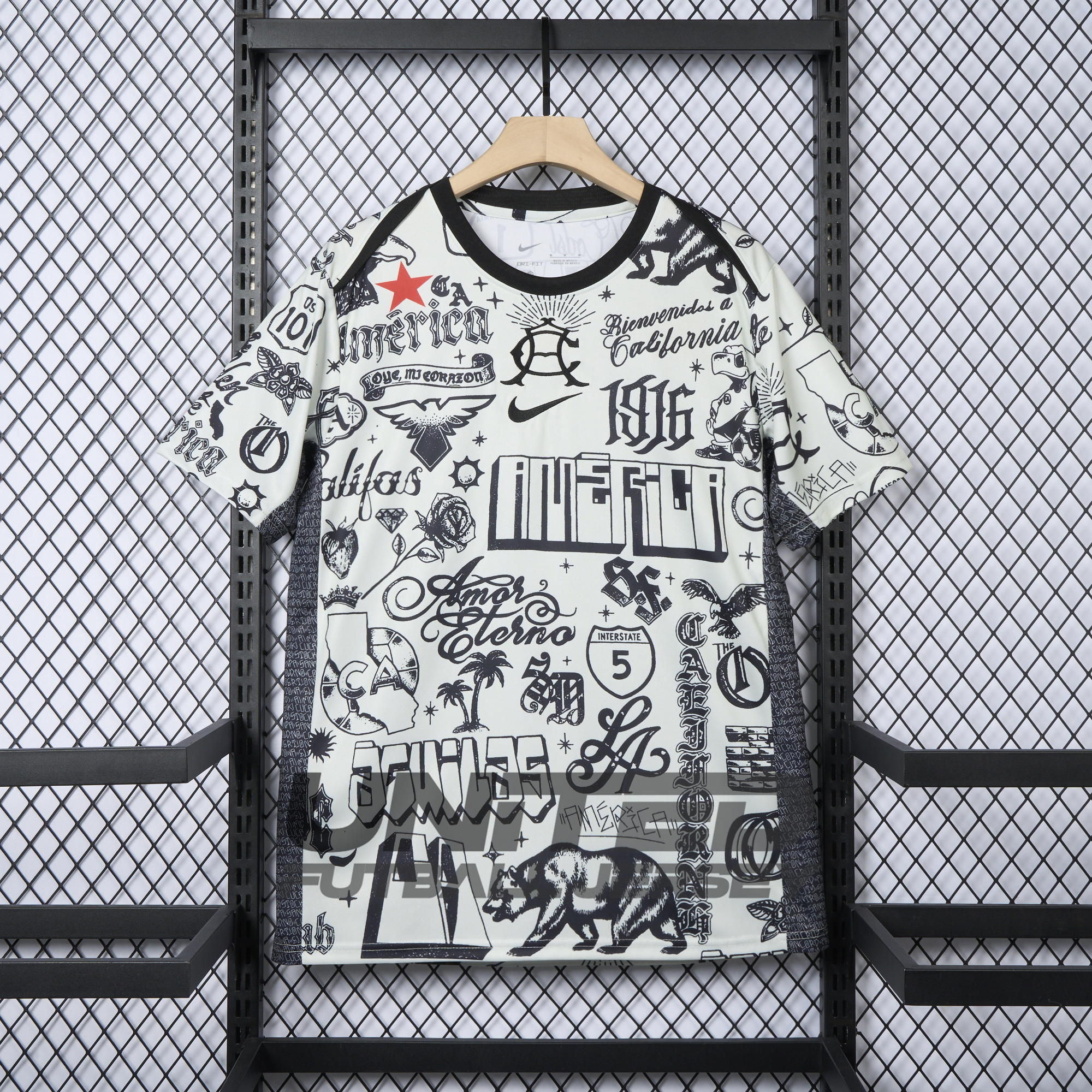 Club América 24-25 Pre-match 2 White Training Jersey - Fans Version - UnitedFutballJersey