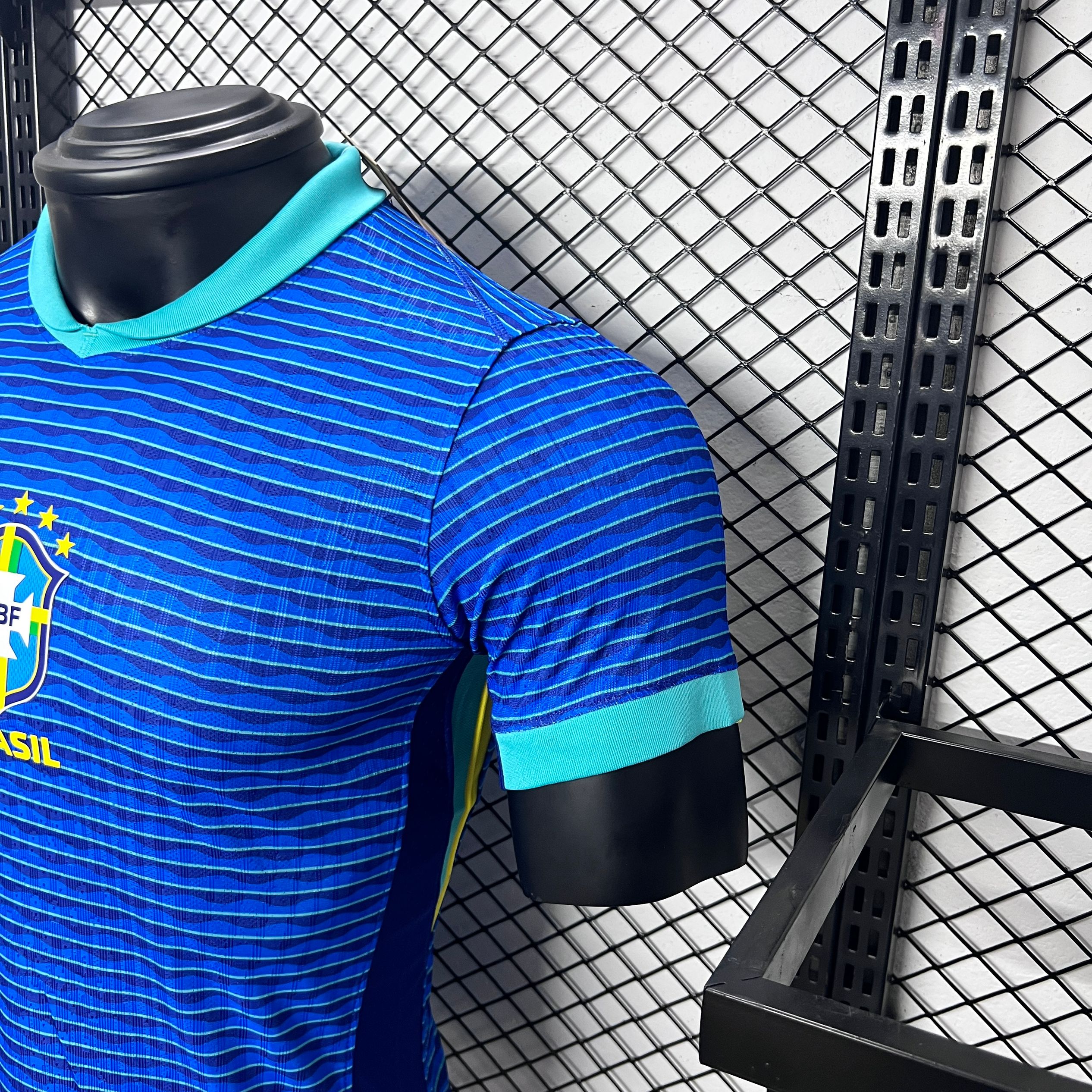 Brazil 2024 Away Stadium Jersey - Player Version - UnitedFutballJersey
