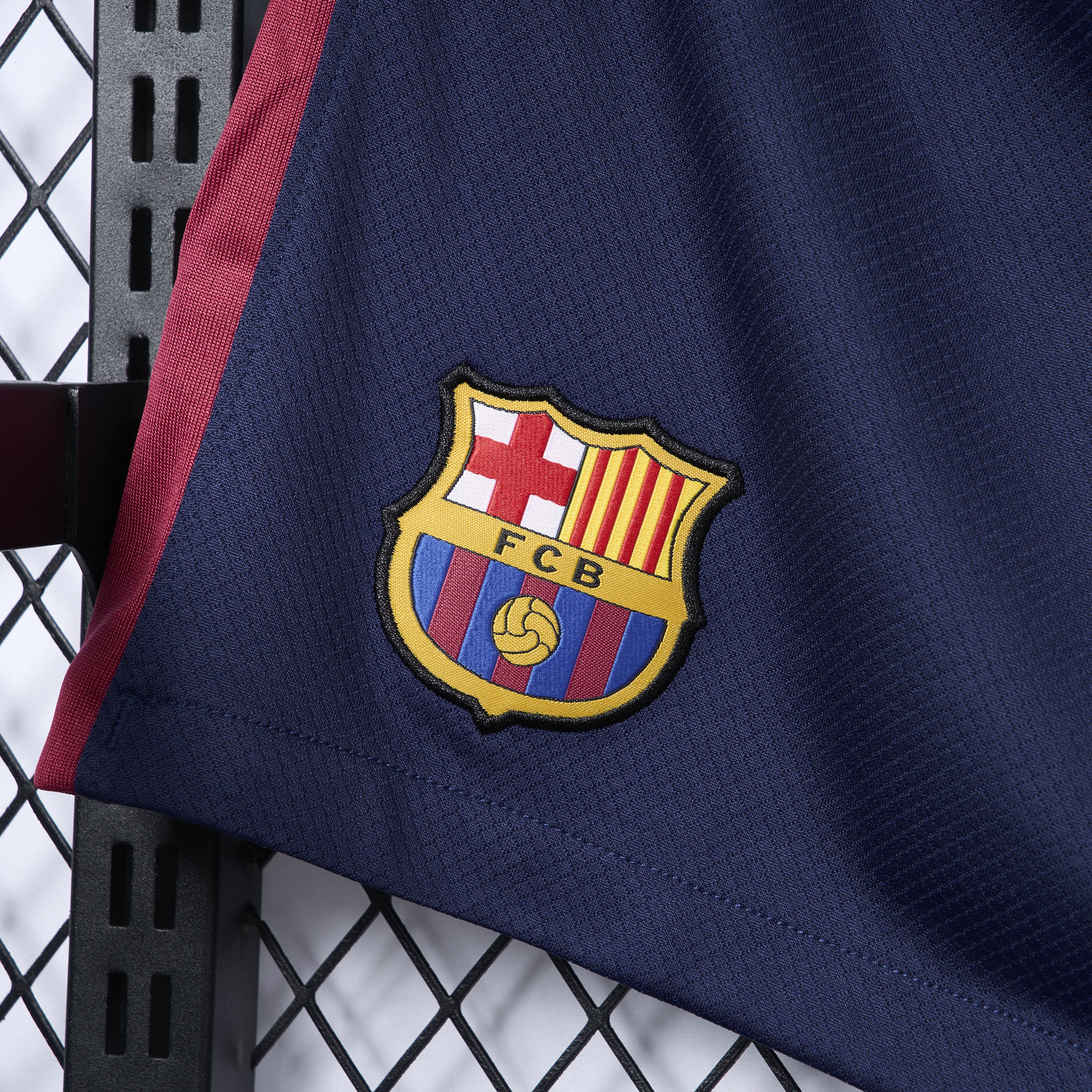 Barcelona 24-25 Home Shorts - Fans Version - UnitedFutballJersey