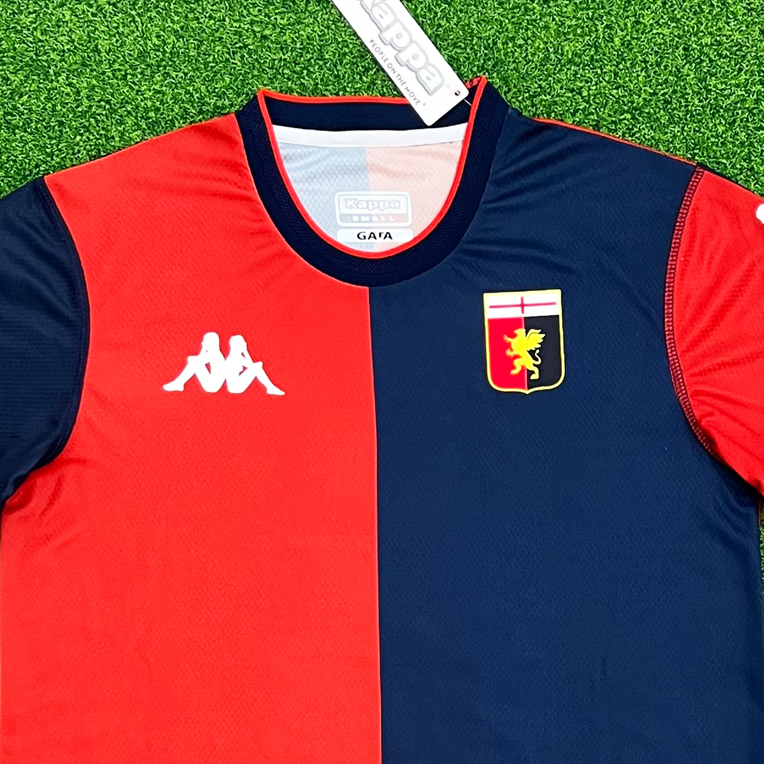 Genoa 24-25 Home Unsponsored Jersey - Fans Version - UnitedFutballJersey