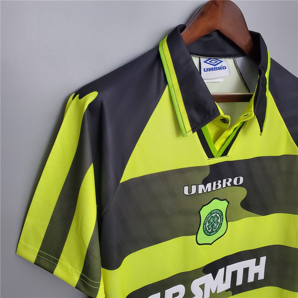Retro Celtic 1996-97 Away Stadium Jersey - UnitedFutballJersey