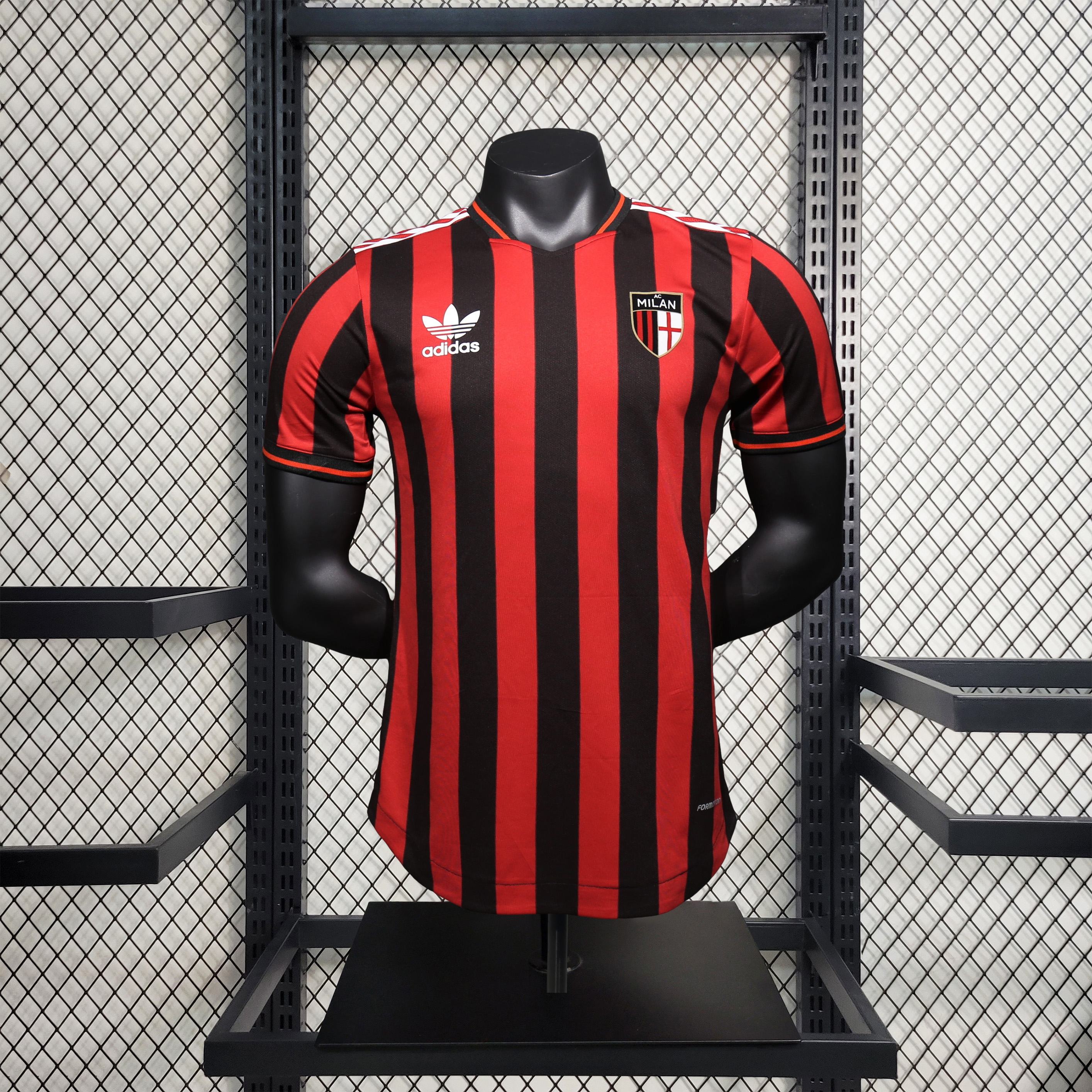 AC Milan 24-25 Trefoil Vintage Unsponsored Special Jersey - UnitedFutballJersey
