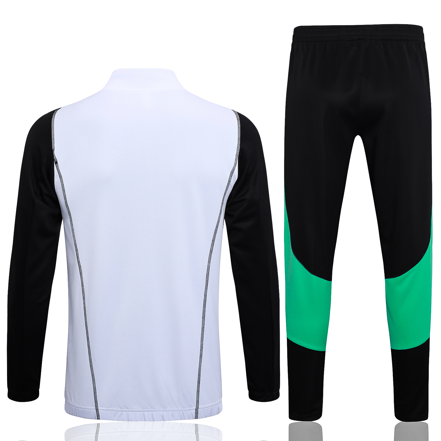 Manchester United 23-24 Jacket Training Tracksuit -White - UnitedFutballJersey