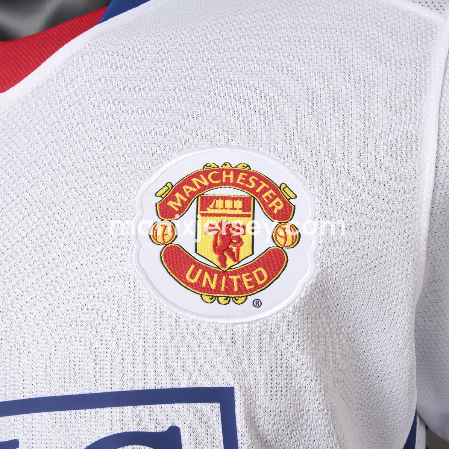 Manchester United Retro 2008-09 Home Long Sleeve Jersey - Player Version - UnitedFutballJersey