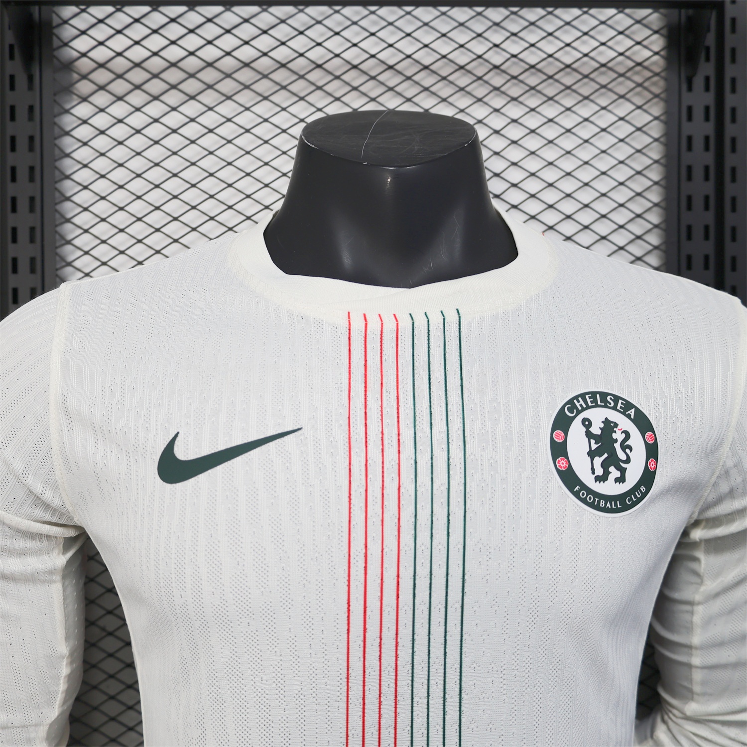 C.H.E.L.S.E.A 25-26 Away (Leaked Version) Long Sleeve Jersey - Player Version - UnitedFutballJersey