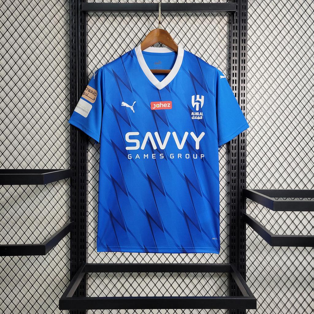 Al Hilal Riyadh Crescent 23-24 Home Jersey - Fans Version - UnitedFutballJersey