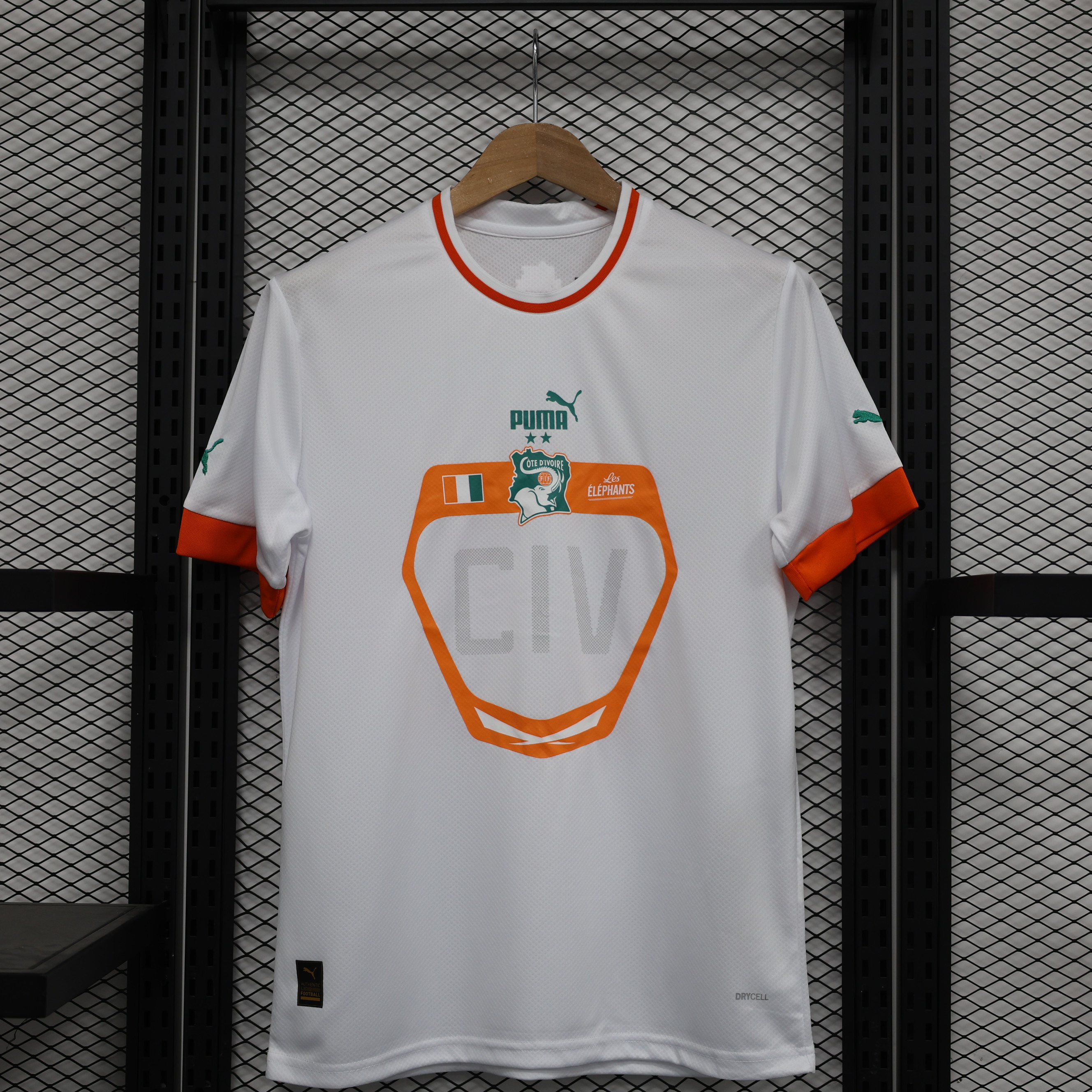 Cote d'Ivoire 22-23 Away Stadium Jersey - Fans Version - UnitedFutballJersey