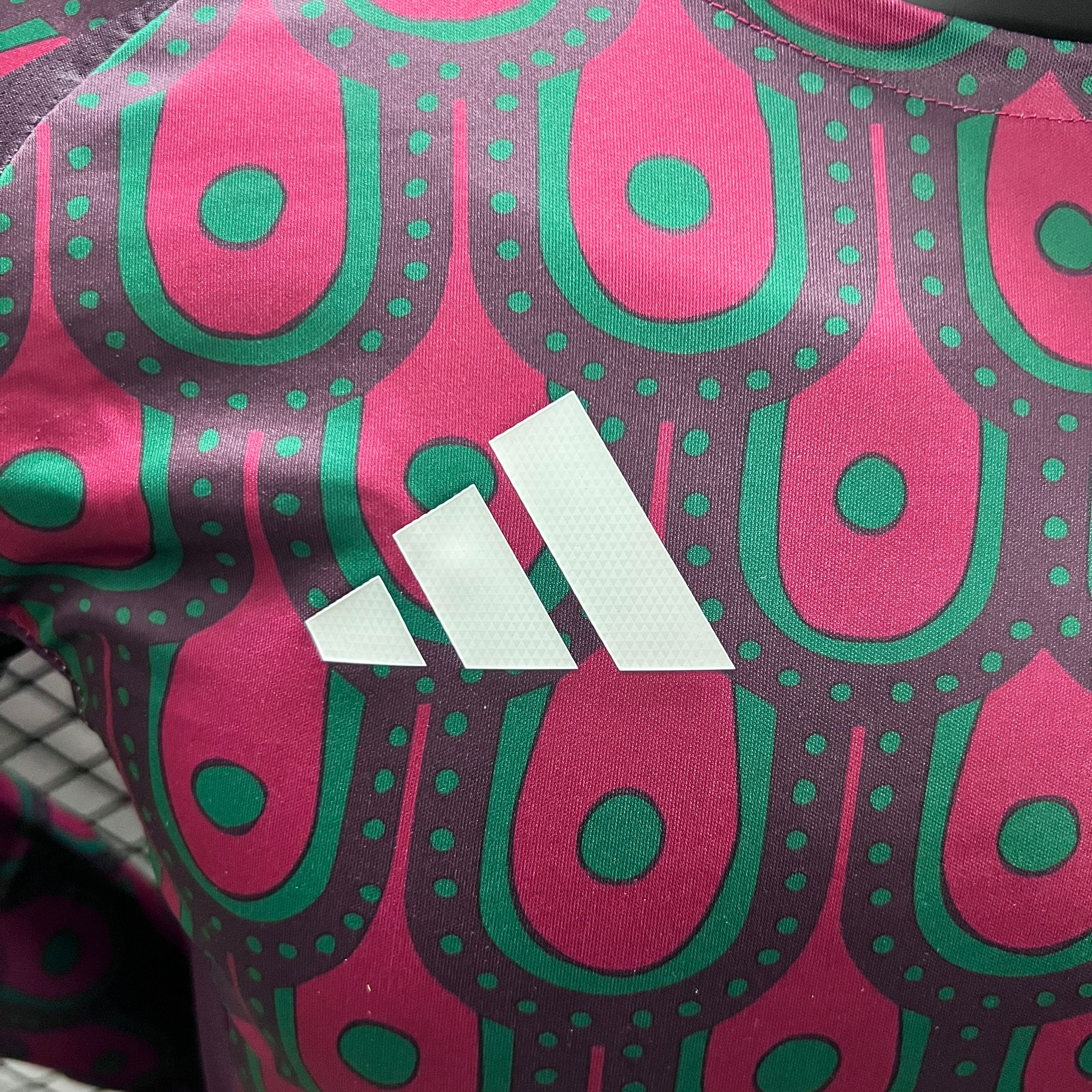 Mexico 2024 Home Long Sleeve Jersey - Player Version - UnitedFutballJersey