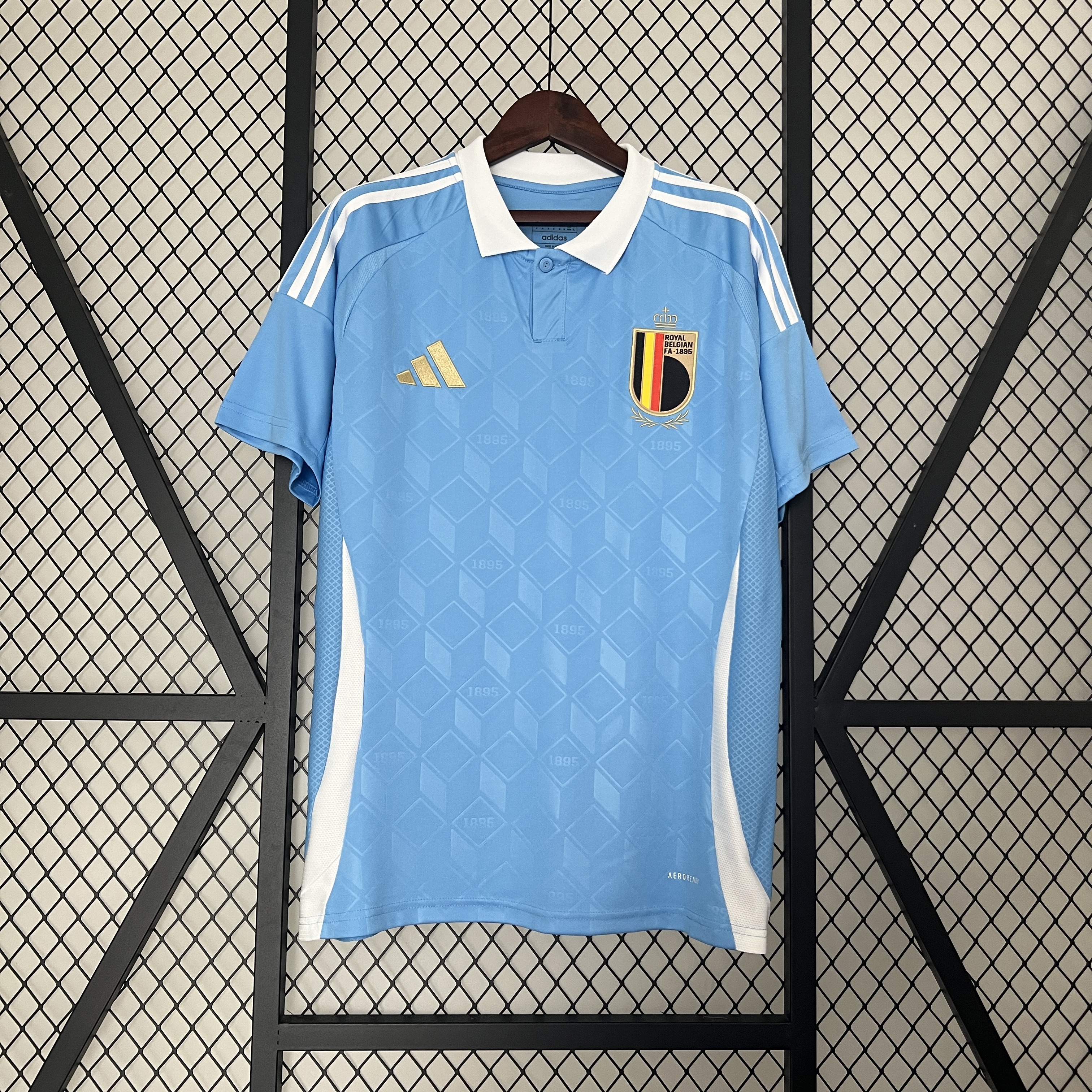 Belgium 2024 Away Stadium Jersey - Fans Version - UnitedFutballJersey