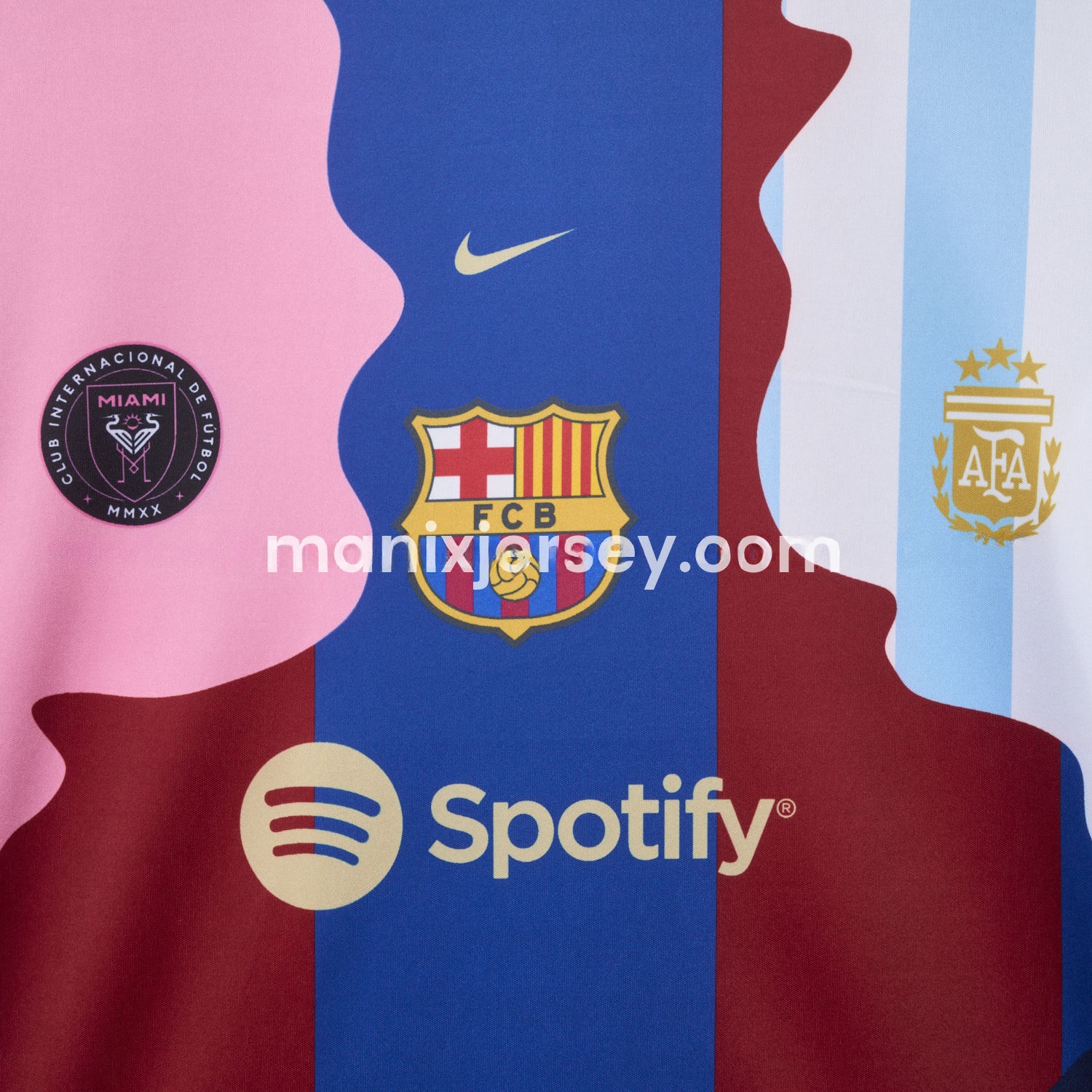 Messi Career Commemorative Jersey - Fans Version - Barcelona Argentina Paris Saint-Germain PSG INT M.A.M - UnitedFutballJersey