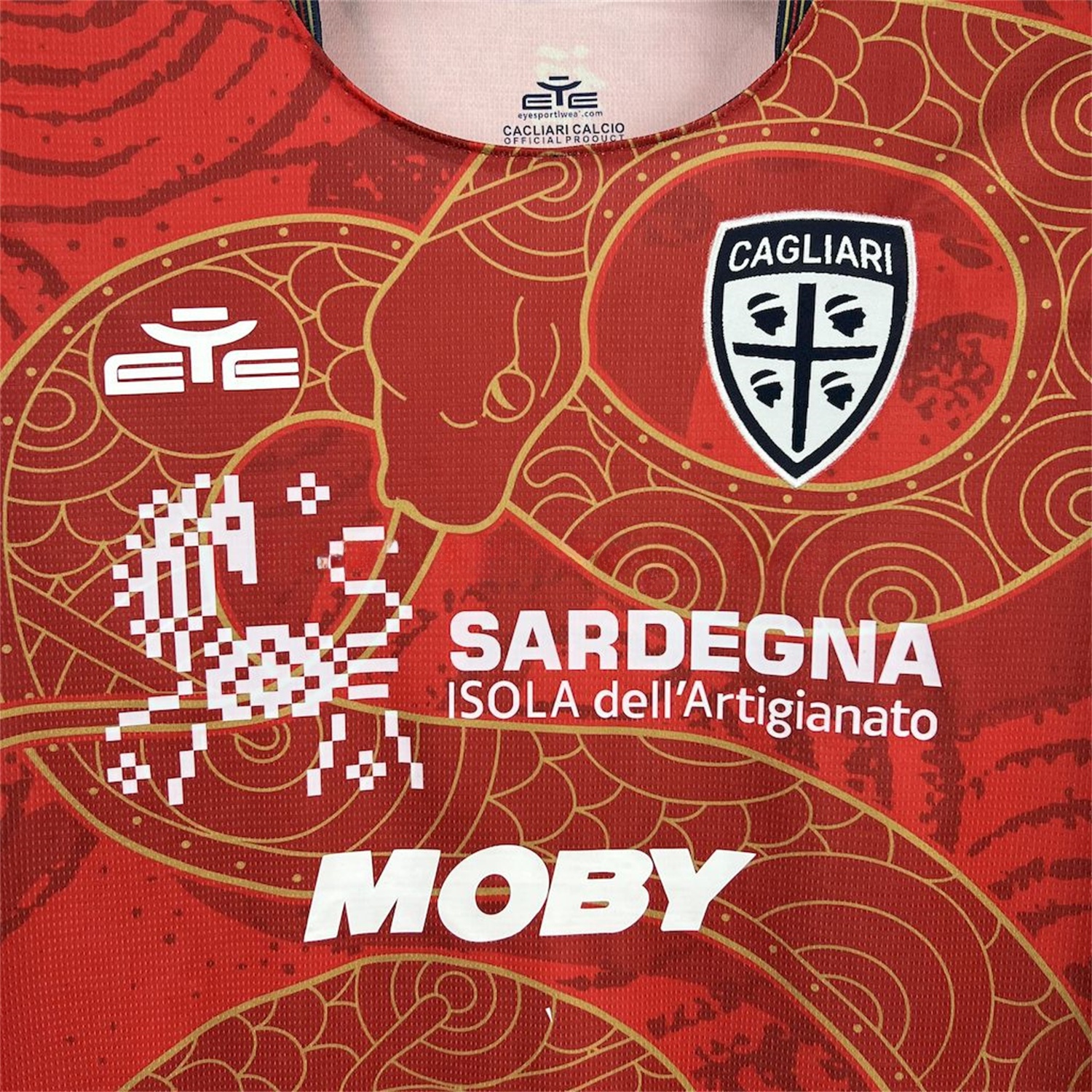 Cagliari Calcio 24-25 Year of the Snake Special Jersey - Fans Version - UnitedFutballJersey