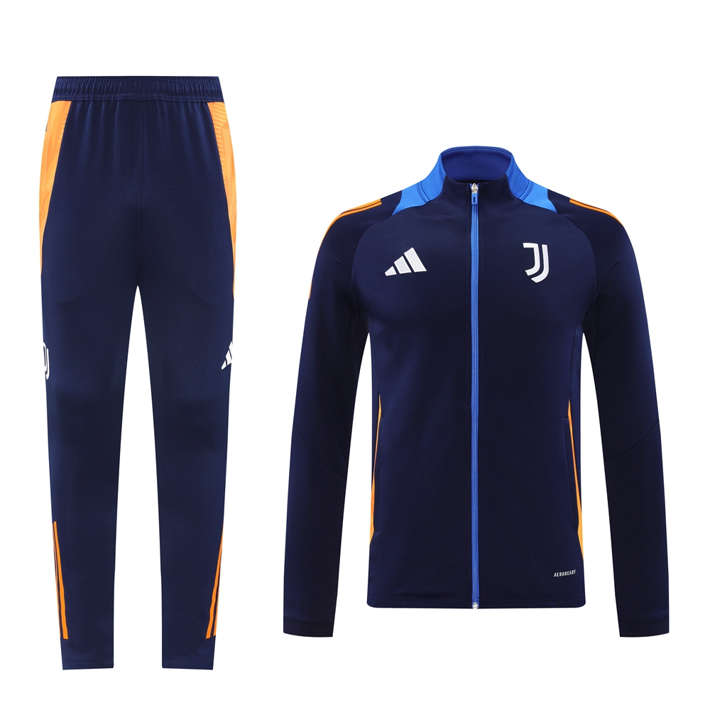 Juventus 24-25 Jacket Training Tracksuit - Royal Blue - UnitedFutballJersey