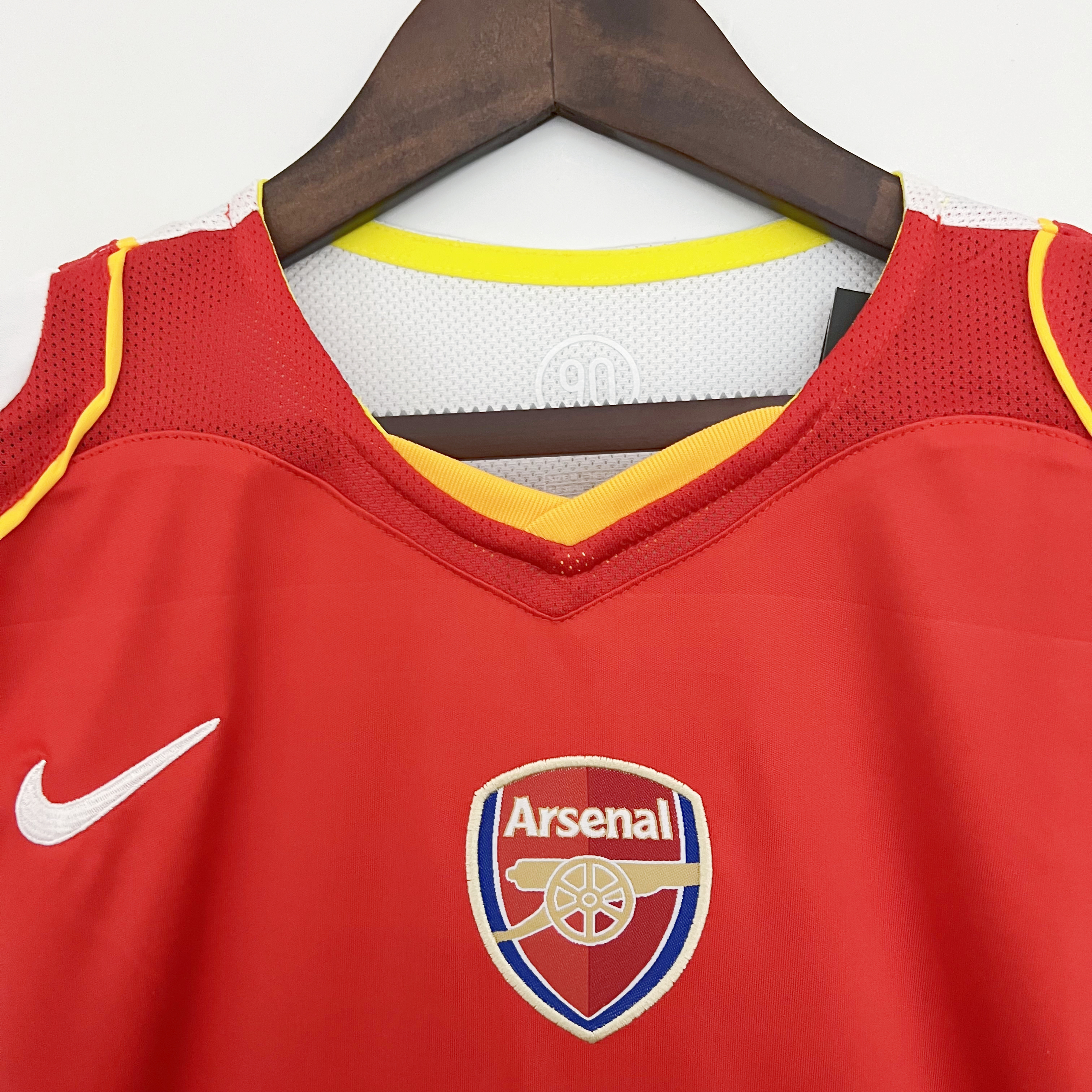 Arsenal Retro 04-05 Home Stadium Jersey - UnitedFutballJersey