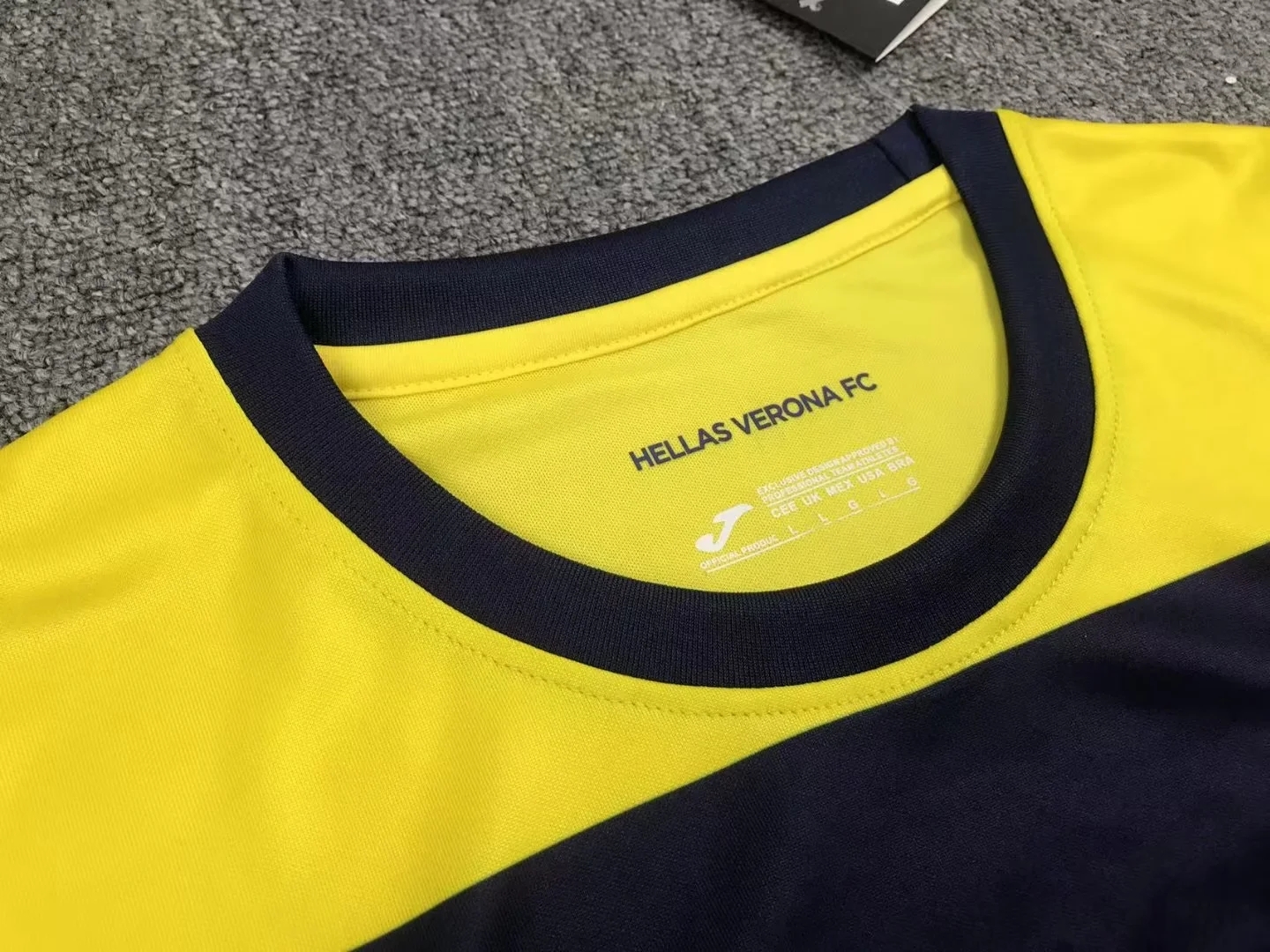 Hellas Verona 23-24 Away Stadium Jersey - Fans Version - UnitedFutballJersey