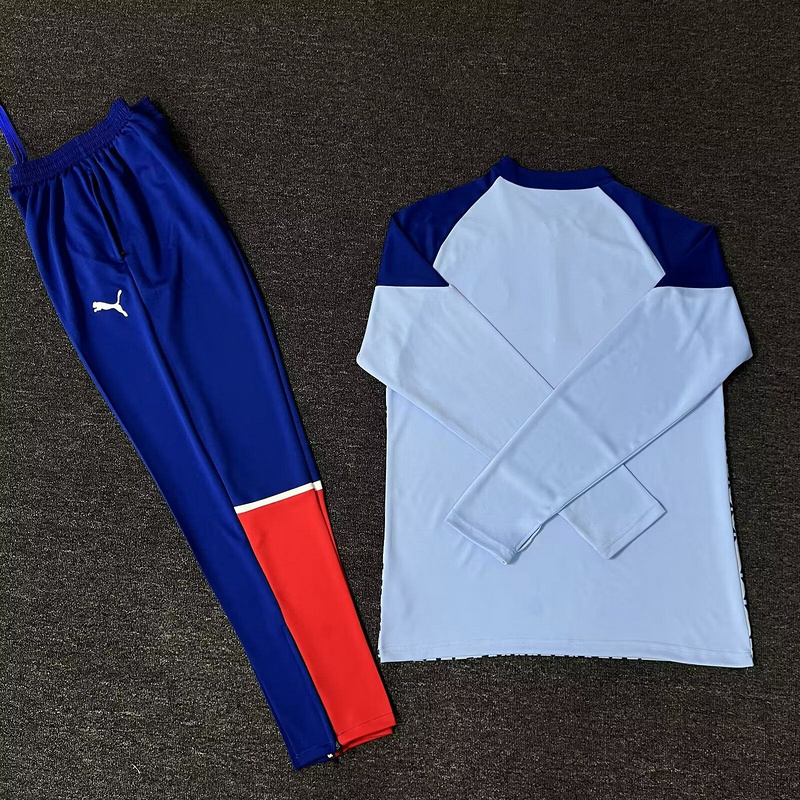 Chivas de Guadalajara 23-24 Long Sleeve Training Set - Blue - UnitedFutballJersey