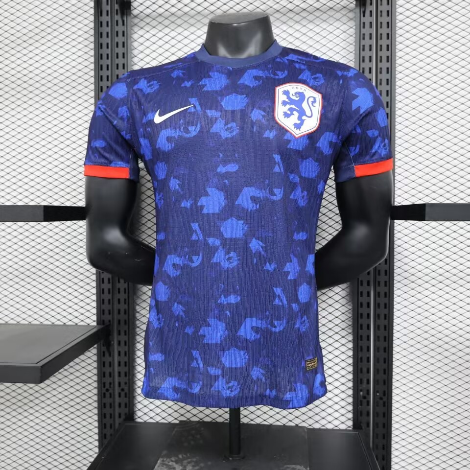 Netherlands 2023 Away Stadium Jersey - Player Version - UnitedFutballJersey