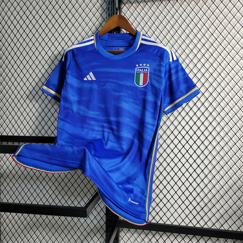 Italy 23-24 Home Jersey - Fans Version - UnitedFutballJersey