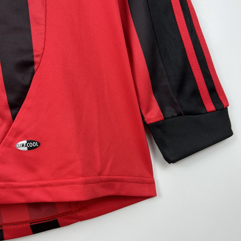 Retro AC Milan 2007-08 Home Long Sleeve Jersey - UnitedFutballJersey