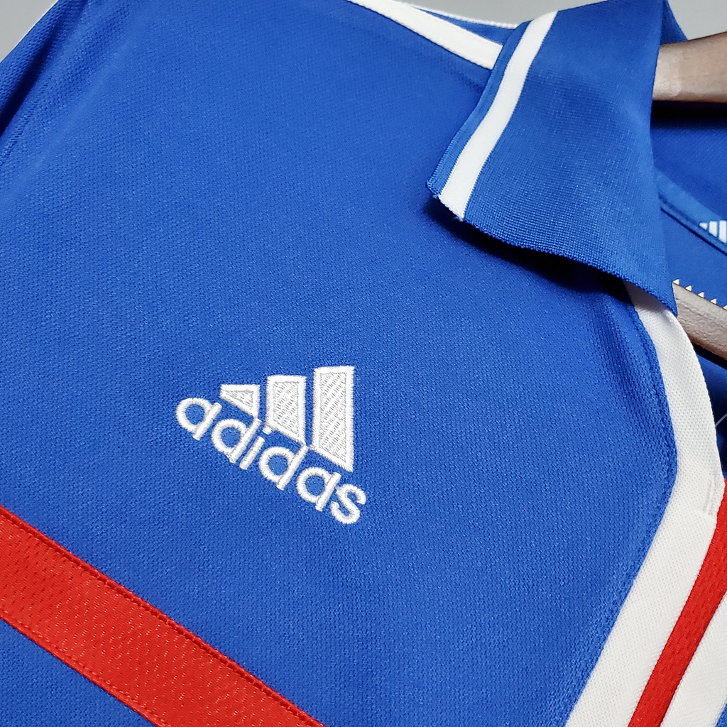Retro France 2000 Home Stadium Jersey - UnitedFutballJersey