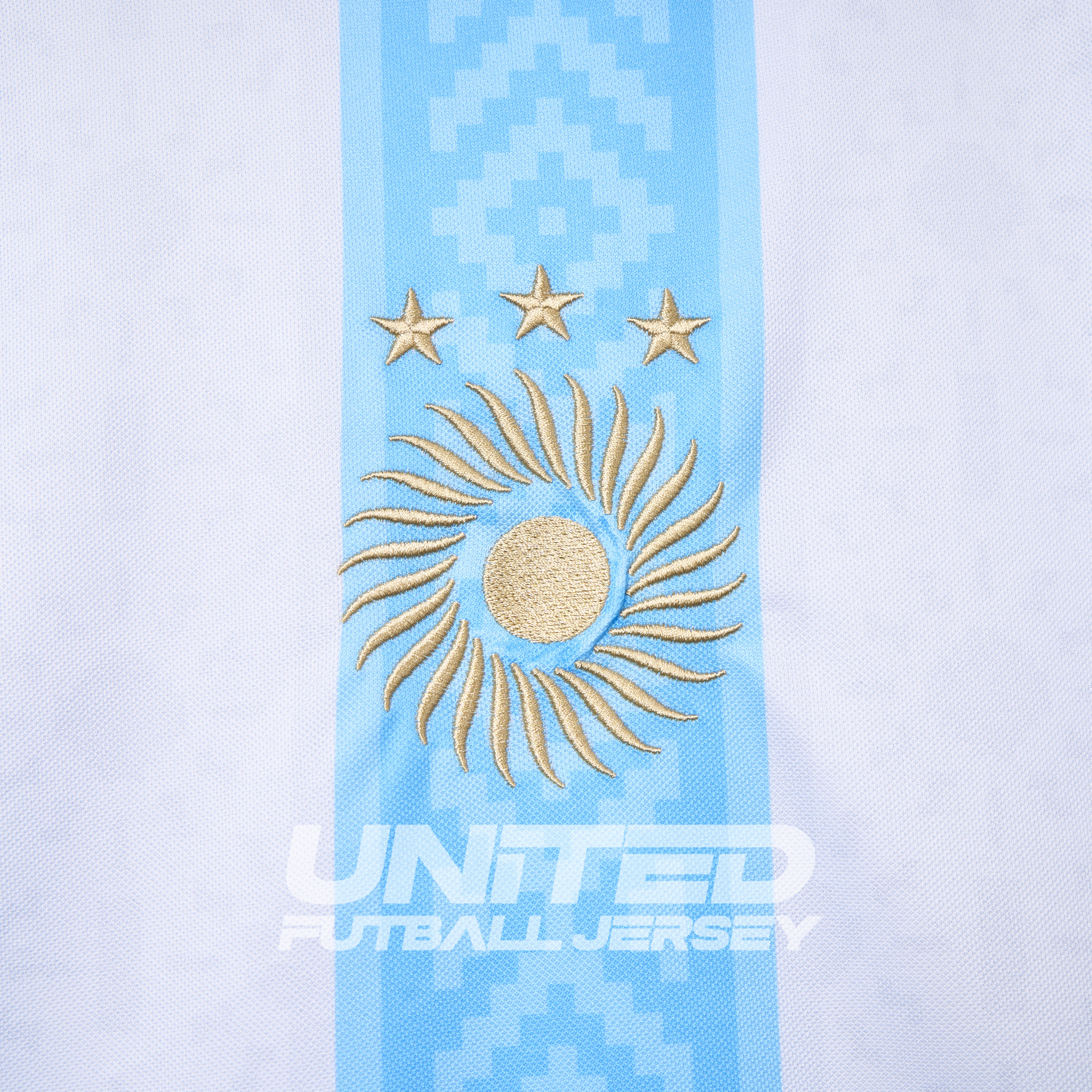 Argentina 2024-25 COMMA Messi Jersey - Fans Version - UnitedFutballJersey