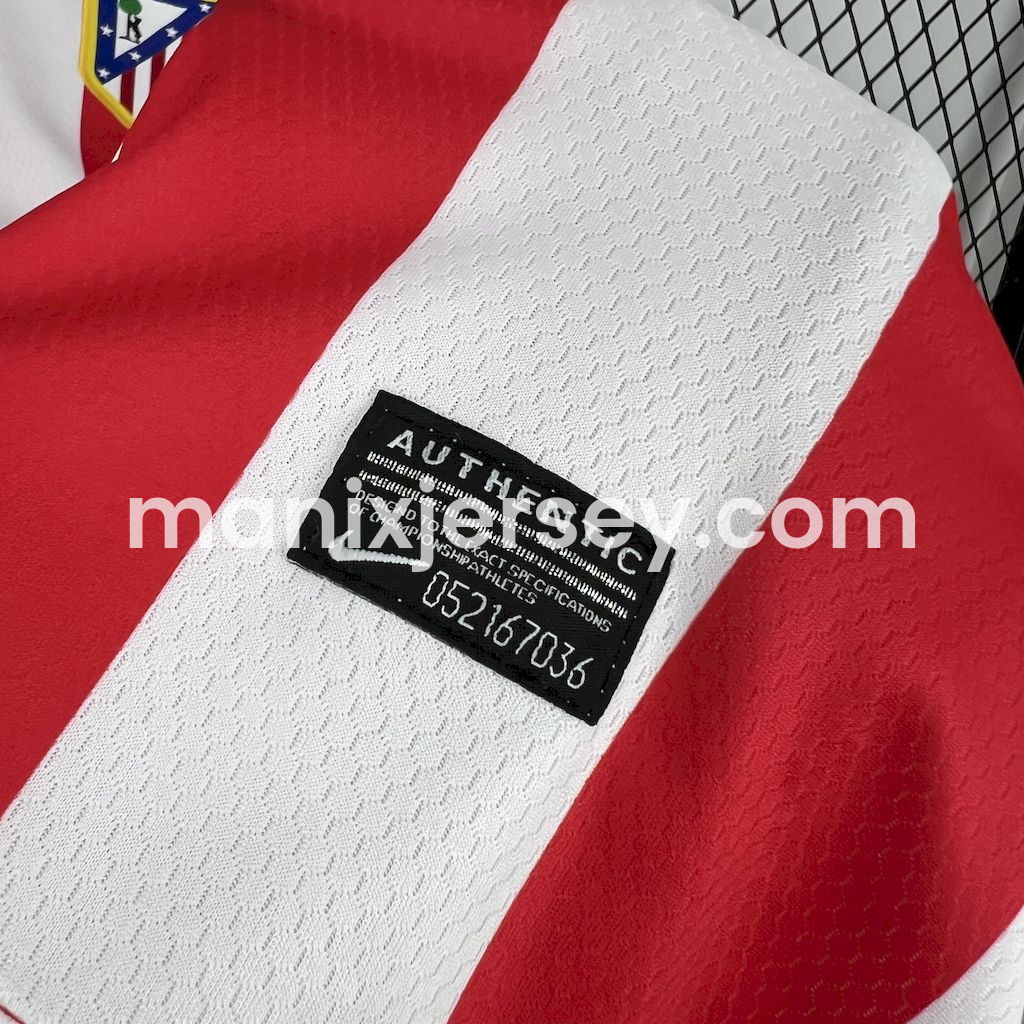 Retro Atletico Madrid 2012-13 Home Jersey - UnitedFutballJersey