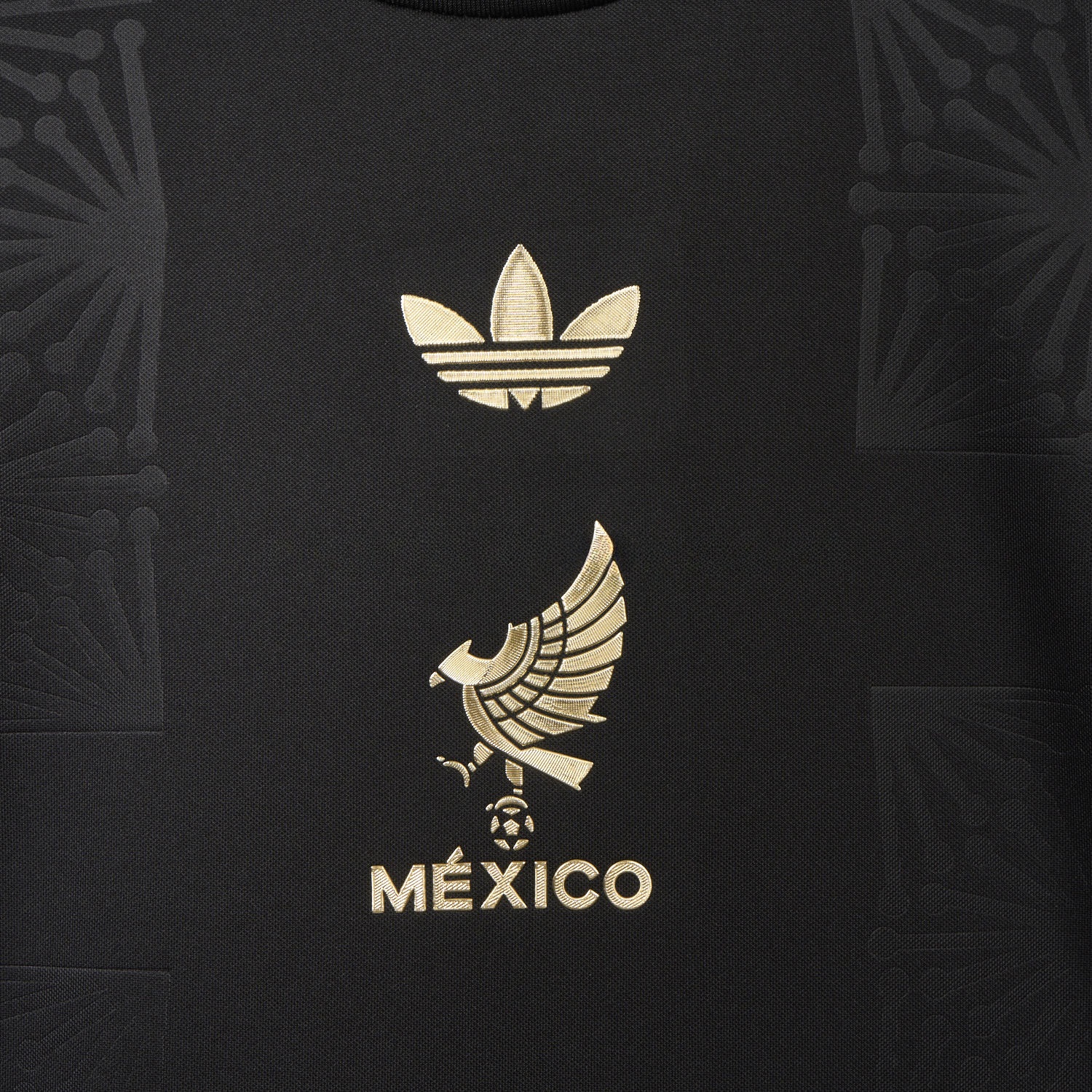 Women's Mexico 2025 Gold Cup Black Jersey - Fans Version - UnitedFutballJersey