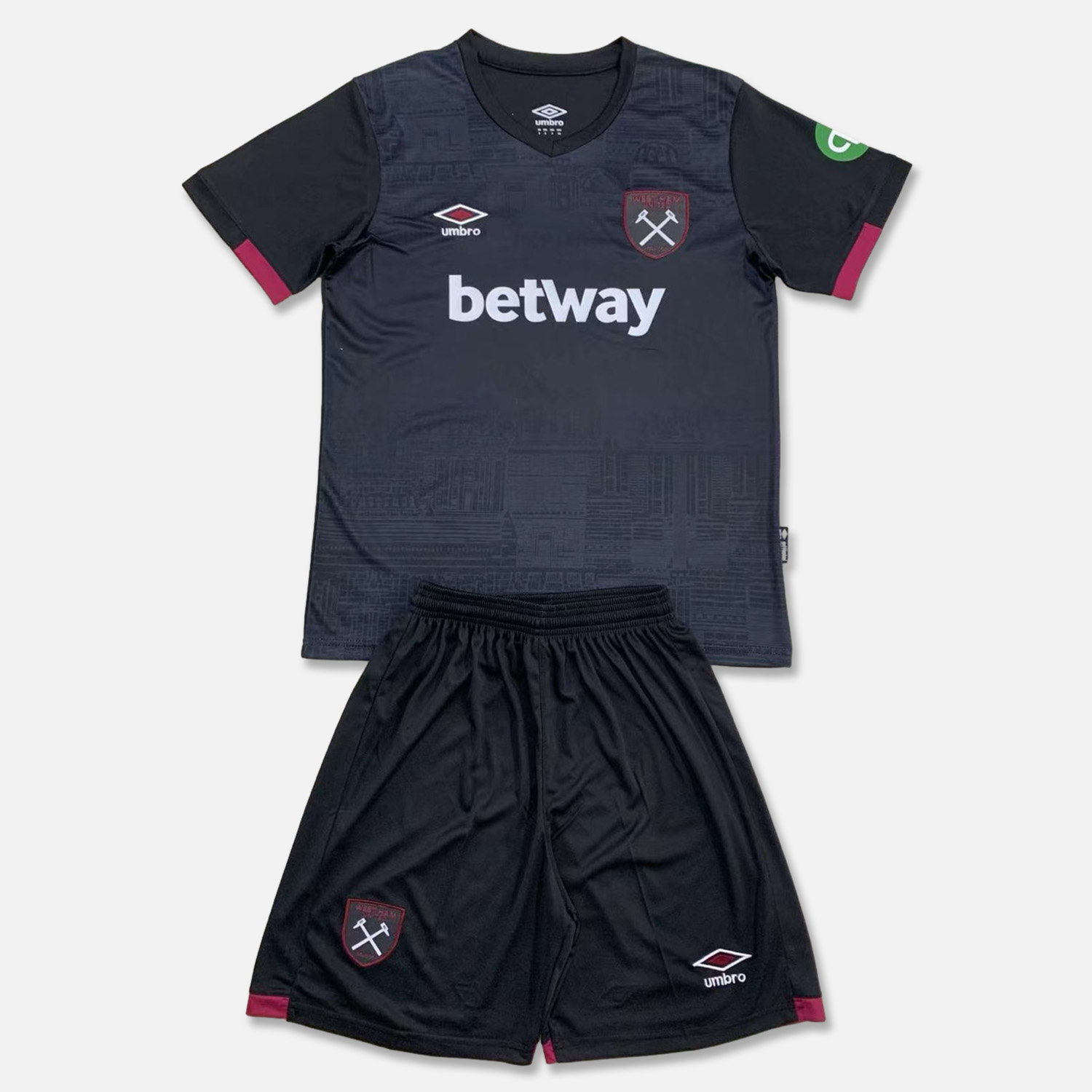 West Ham United 24-25 Away Men's Adult Jersey Set - Fans Version - UnitedFutballJersey