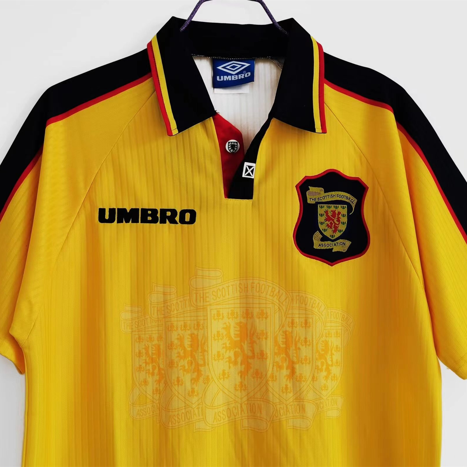Retro S-c-o.t l.a-n.d 1996-98 Away Jersey - Fans Version - UnitedFutballJersey