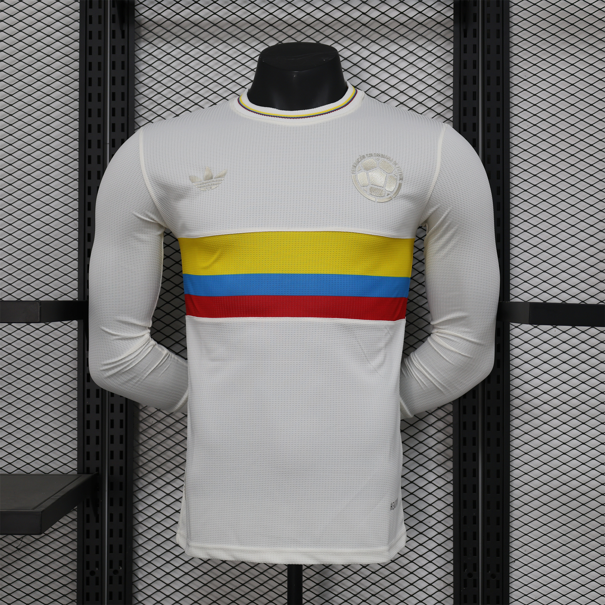 Colombia 2024 100th Anniversary Long Sleeve Jersey - Player Version - UnitedFutballJersey