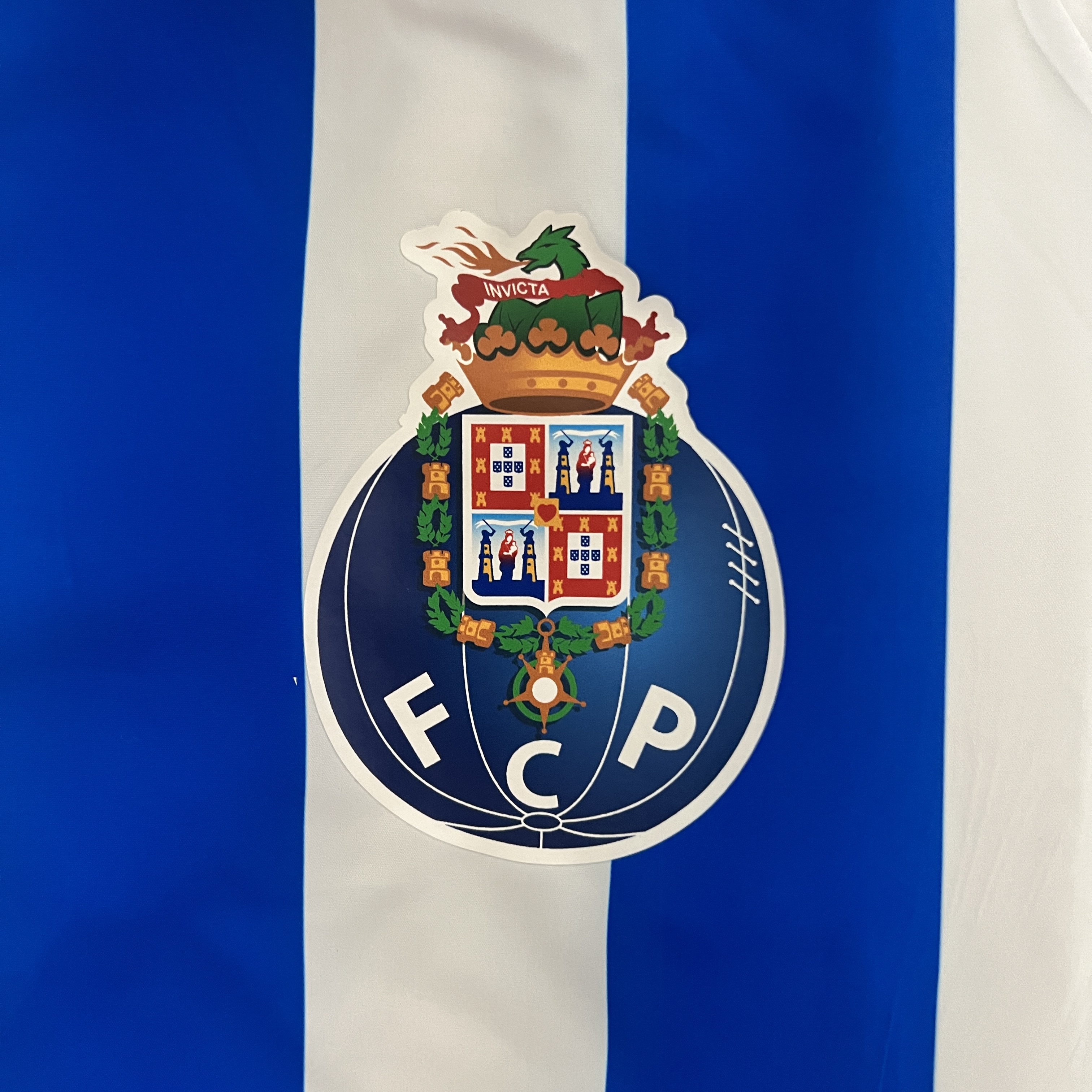 Porto 24-25 Double Sided Reversible Windbreaker - Blue & White - UnitedFutballJersey
