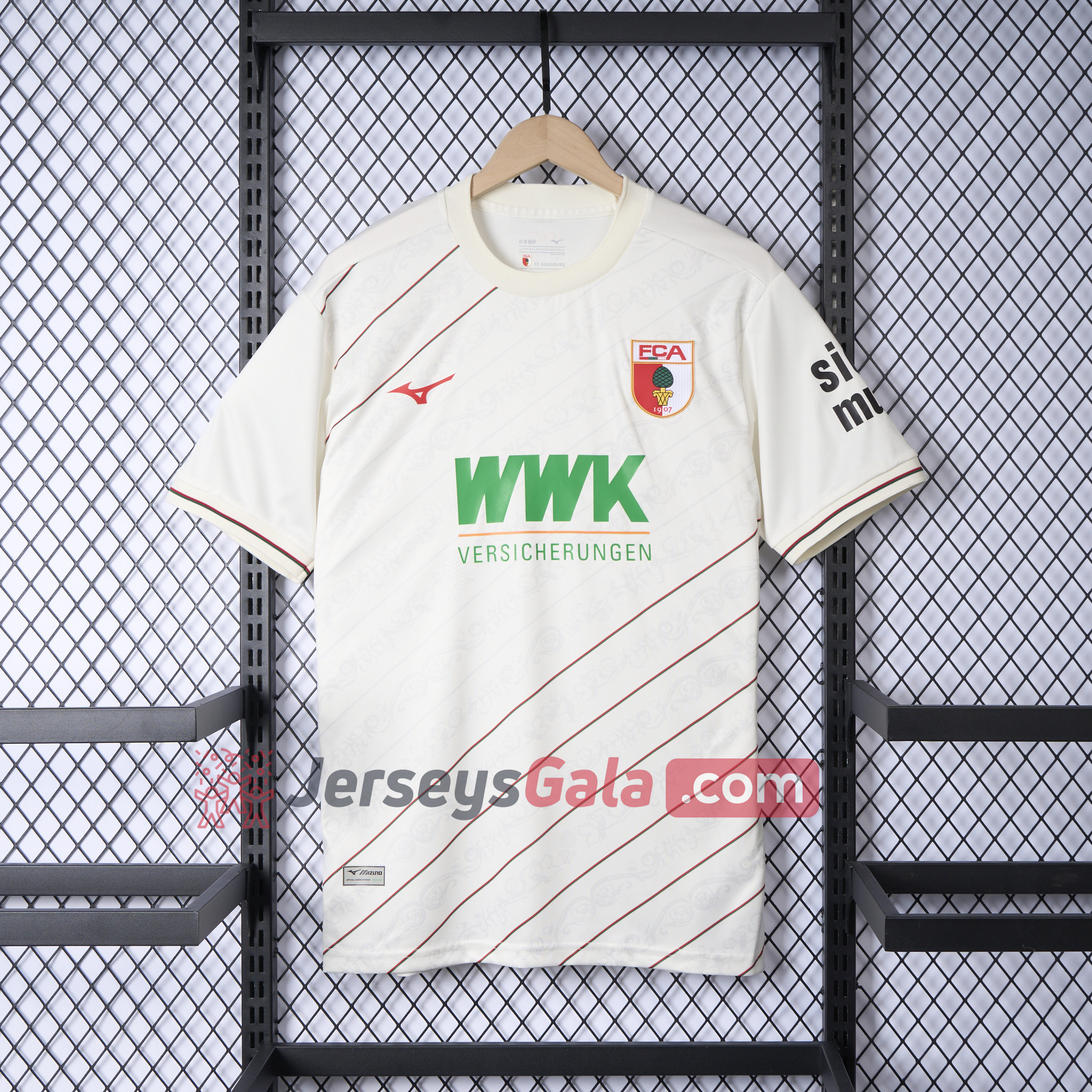 FC Augsburg 24-25 Home Jersey - Fans Version - UnitedFutballJersey