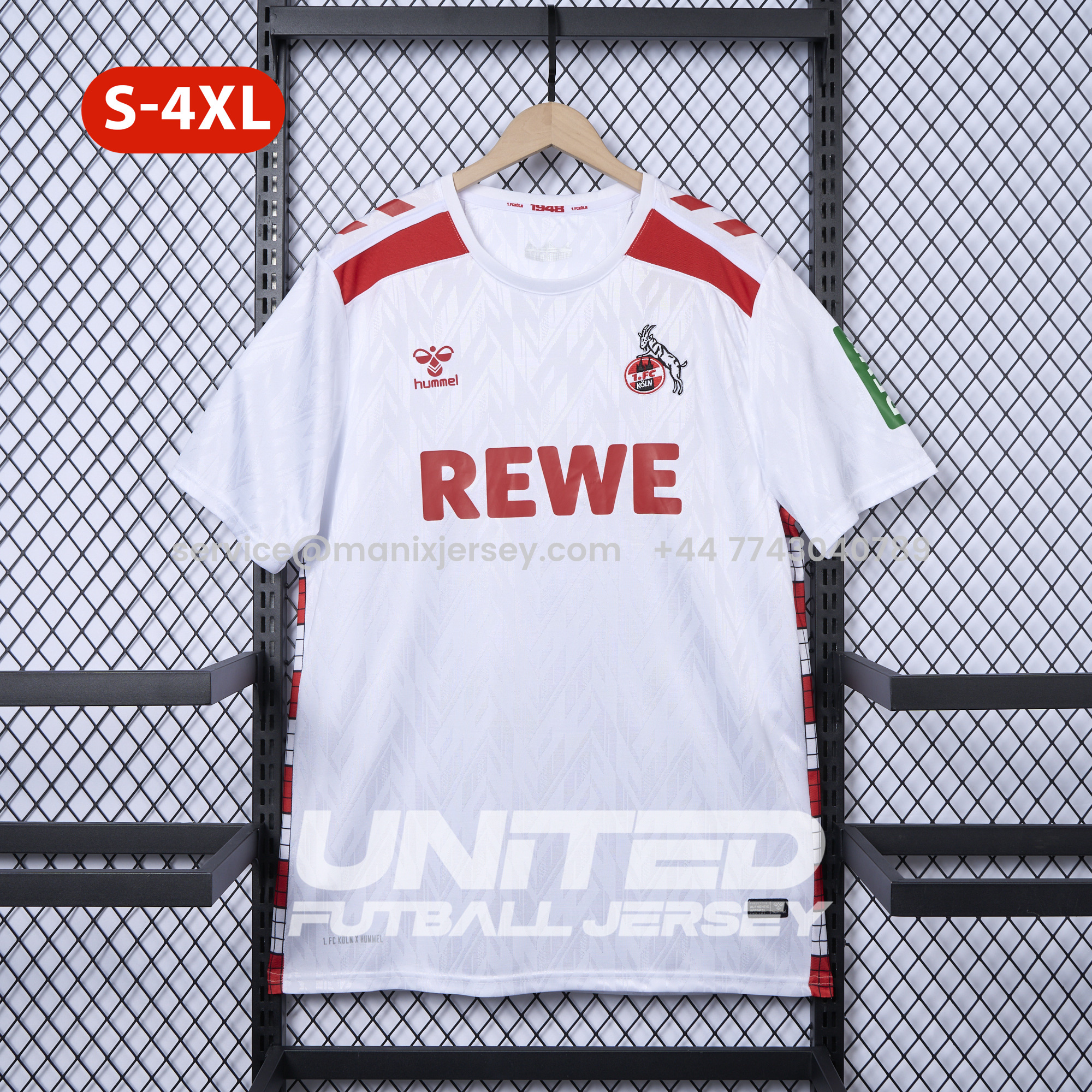 K-O-L-N 24-25 Home Jersey - Fans Version - UnitedFutballJersey
