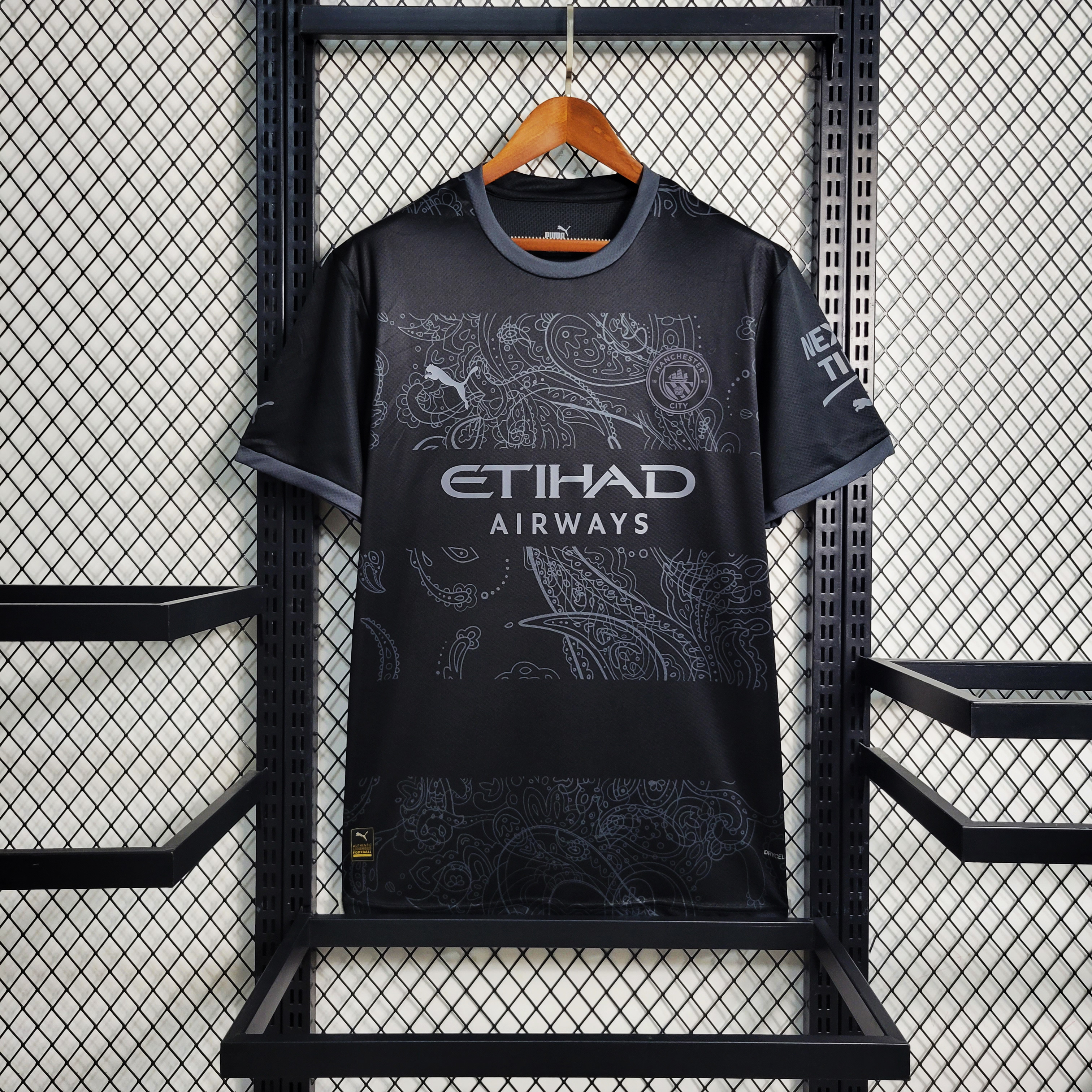 Manchester City 23-24 Speical Black Jersey - Fans Version - UnitedFutballJersey