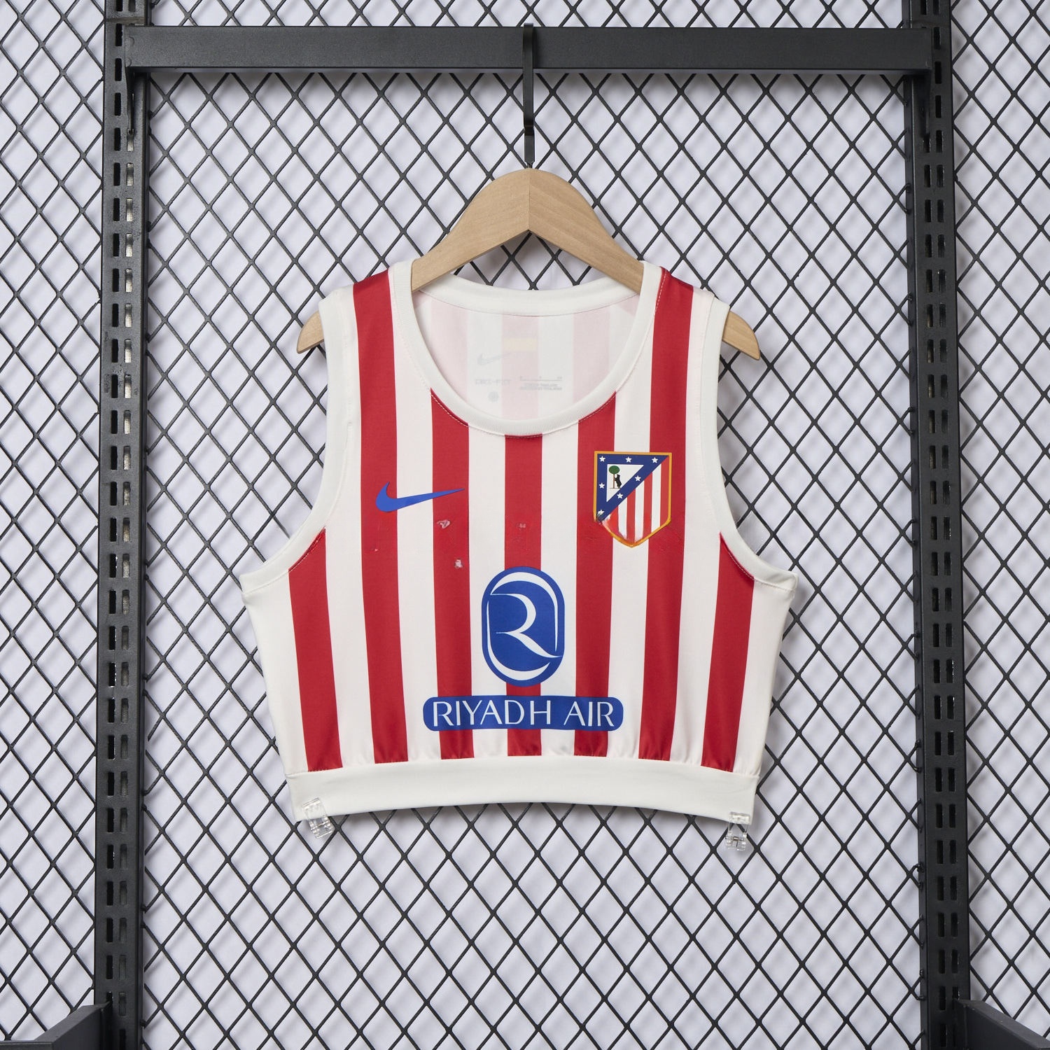 Women's Atletico Madrid 25-26 Home Yoga Vest - UnitedFutballJersey