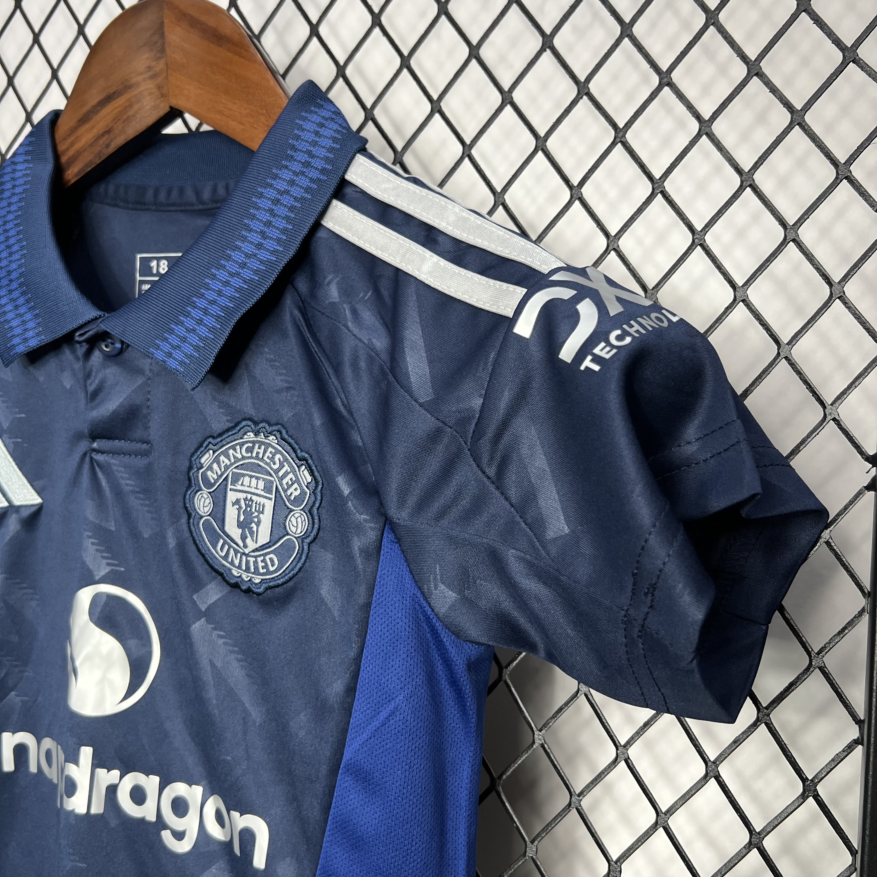 Manchester United 24-25 Away Kids Kit - UnitedFutballJersey